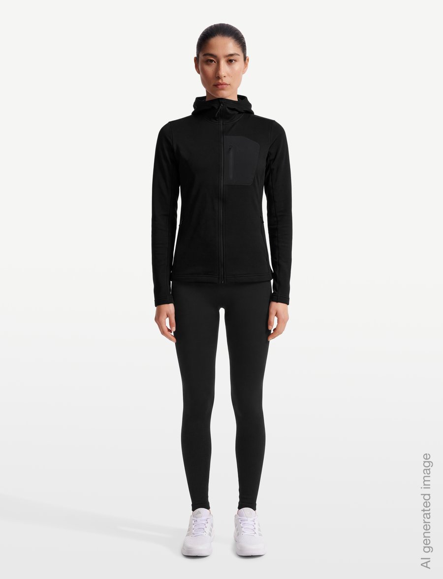 Helly Hansen - W VERSALITE HOODED JACKET - outdoor jacken - black - 0