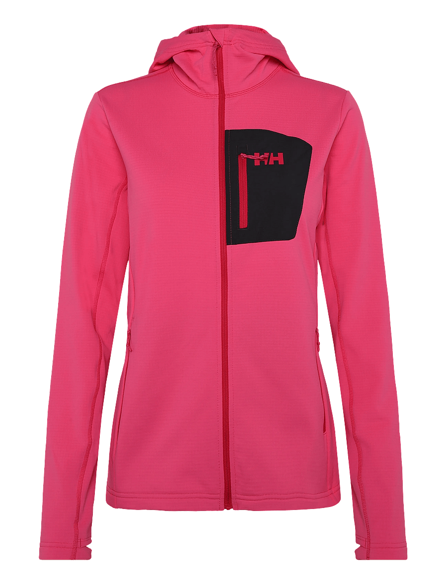 Helly Hansen - W VERSALITE HOODED JACKET - friluftsjackor - hot pink - 0