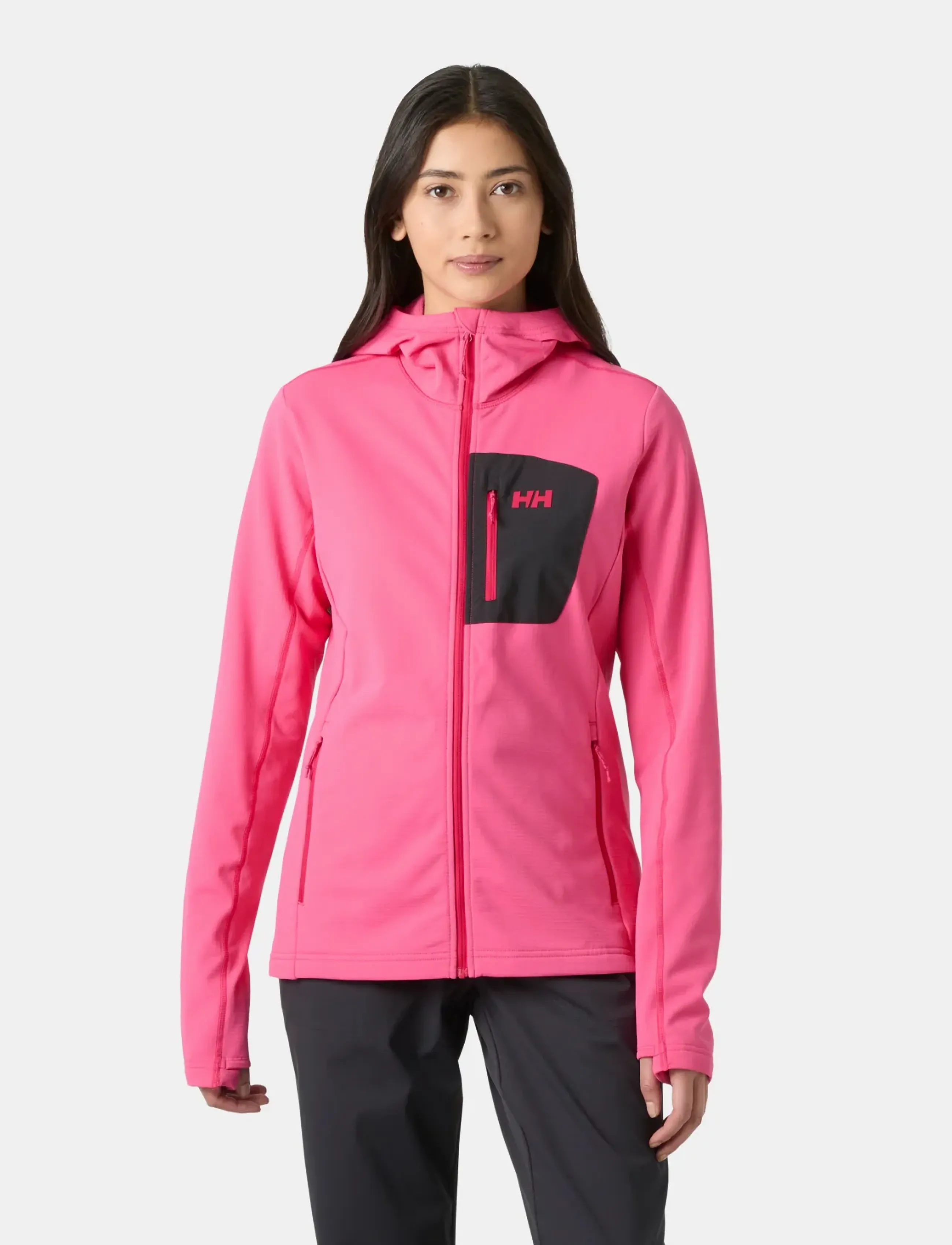 Helly Hansen - W VERSALITE HOODED JACKET - sügisene kokkuhoid - hot pink - 0