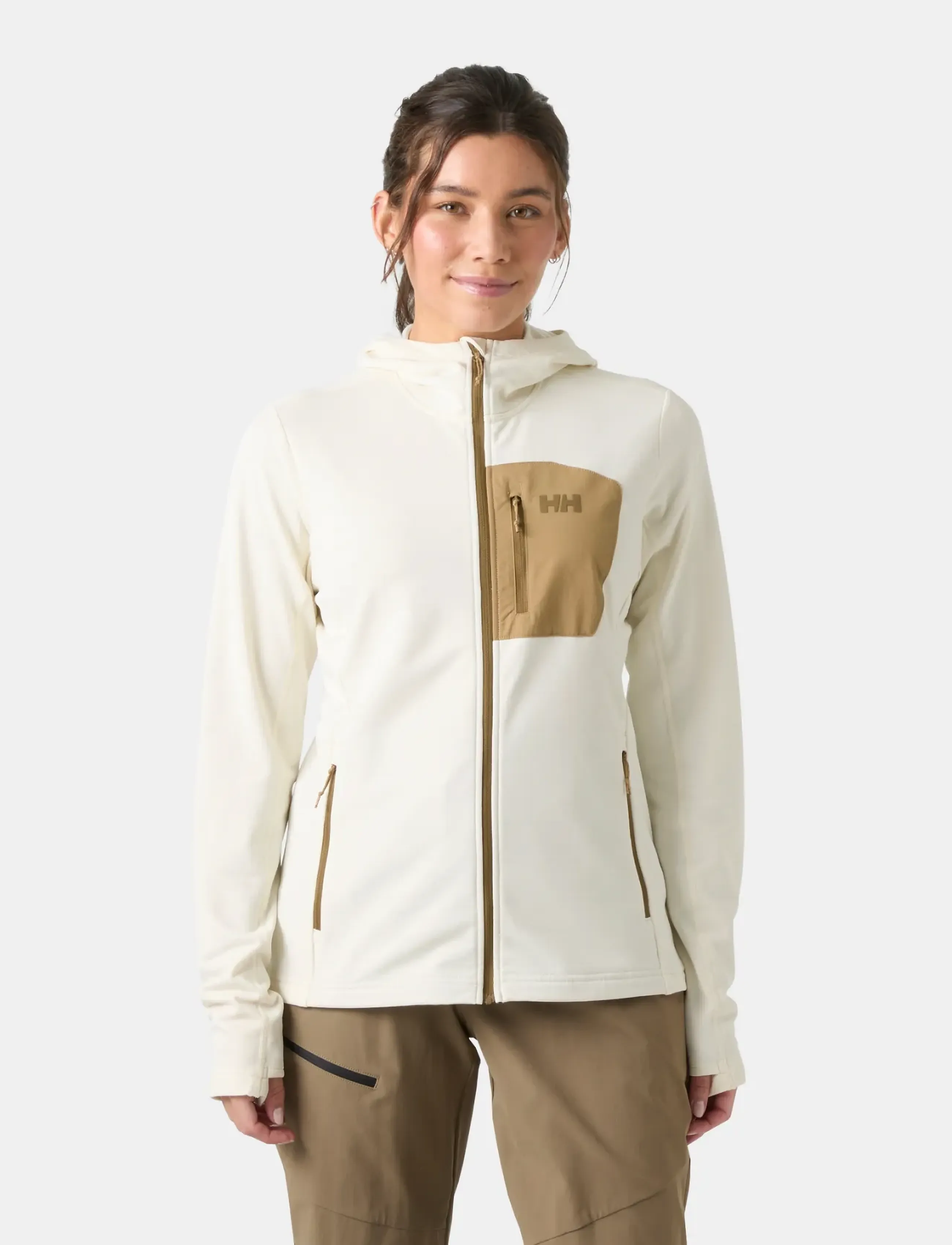 Helly Hansen - W VERSALITE HOODED JACKET - sügisene kokkuhoid - snow - 0
