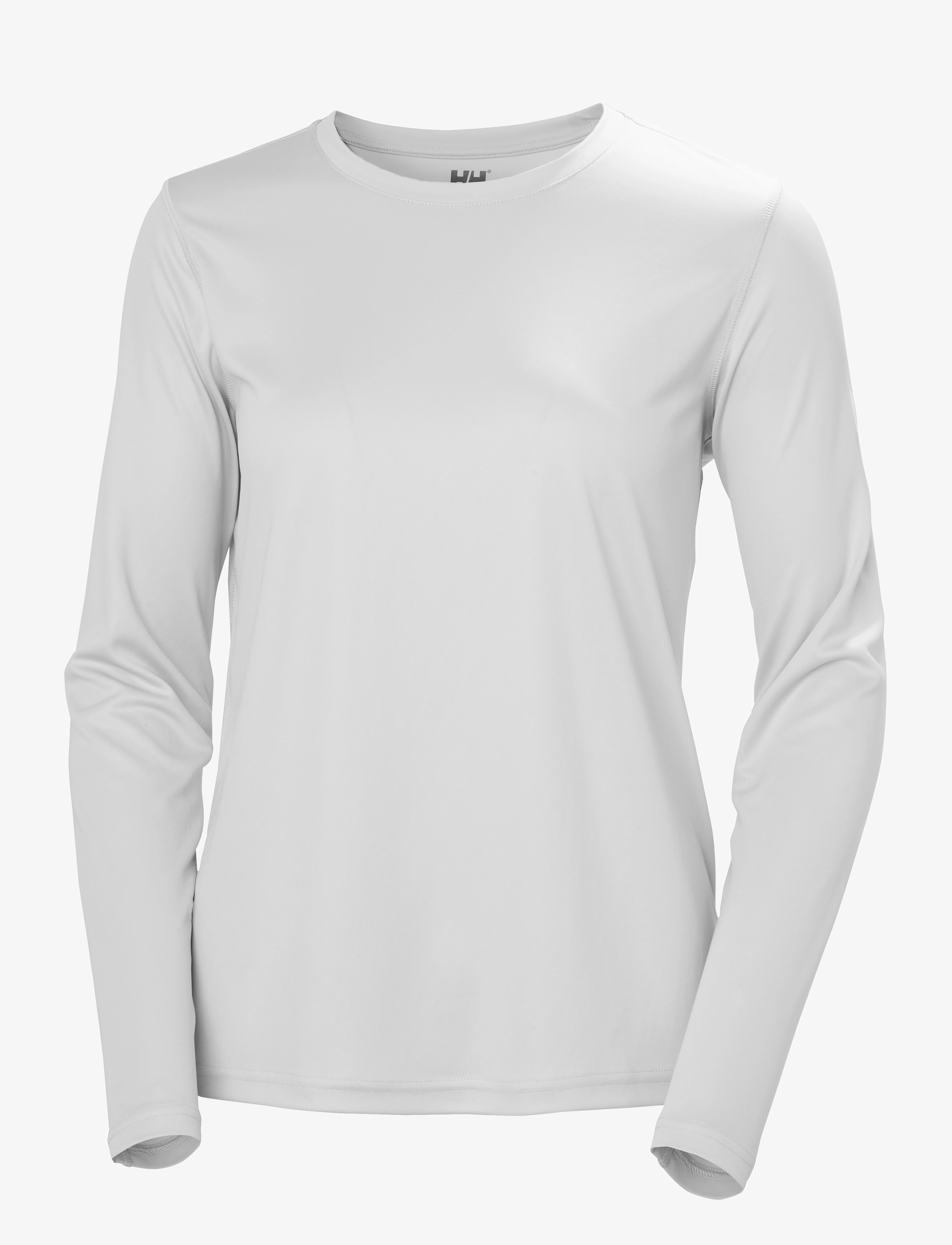 HELLY HANSEN W Hh Tech Crew Ls 2.0 Grau - XL - Damen
