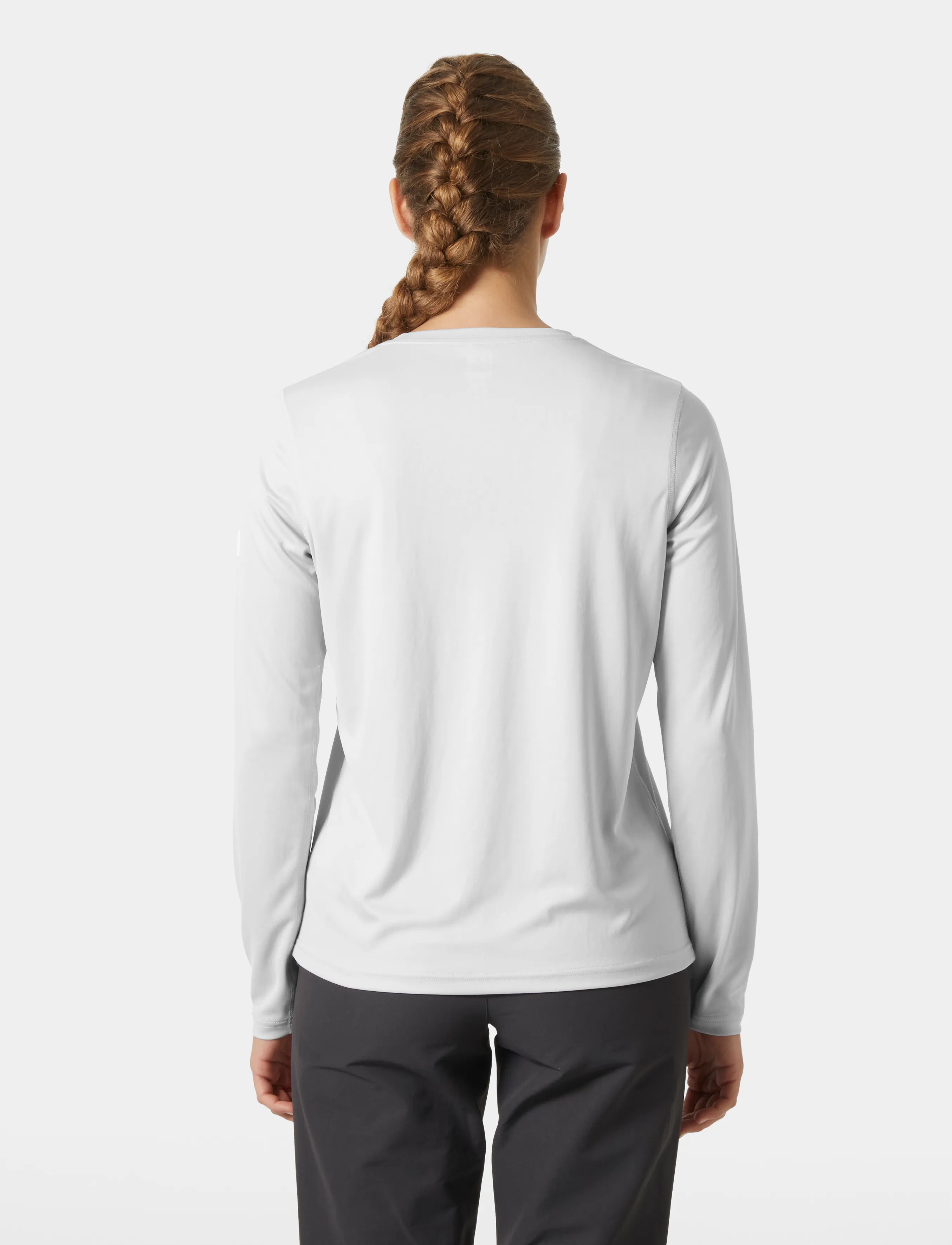 Helly Hansen - W HH TECH CREW LS 2.0 - madalaimad hinnad - grey fog - 4