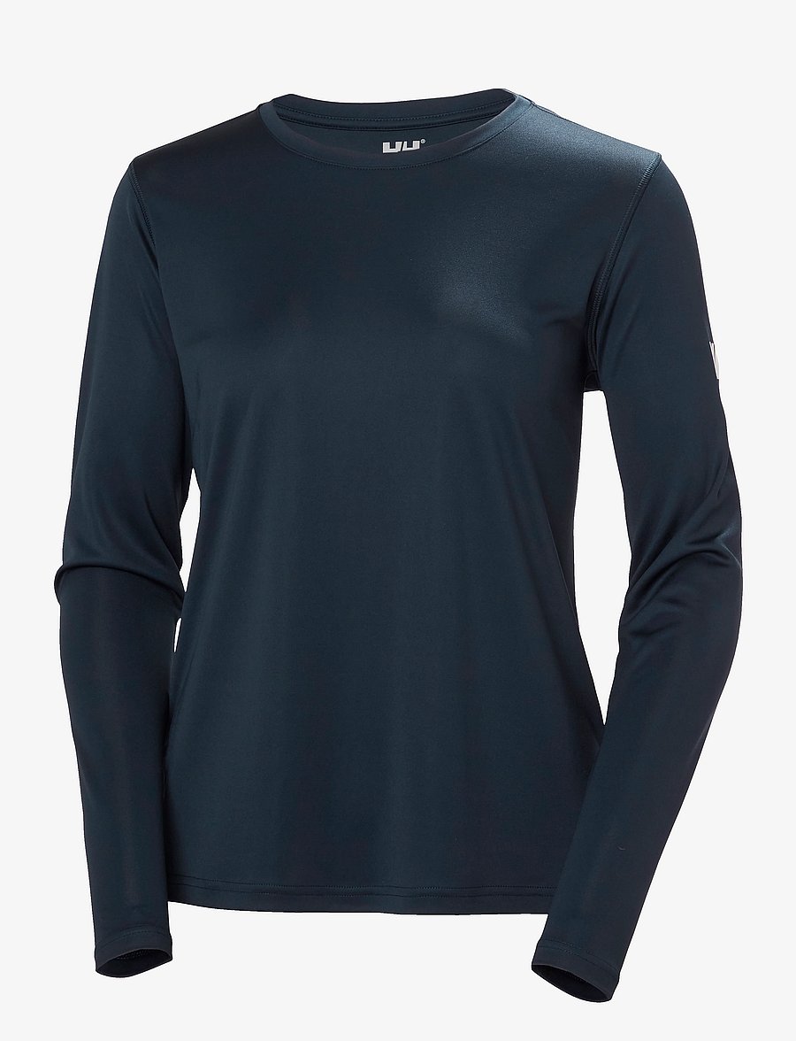 Helly Hansen - W HH TECH CREW LS 2.0 - langarmshirts - navy - 1