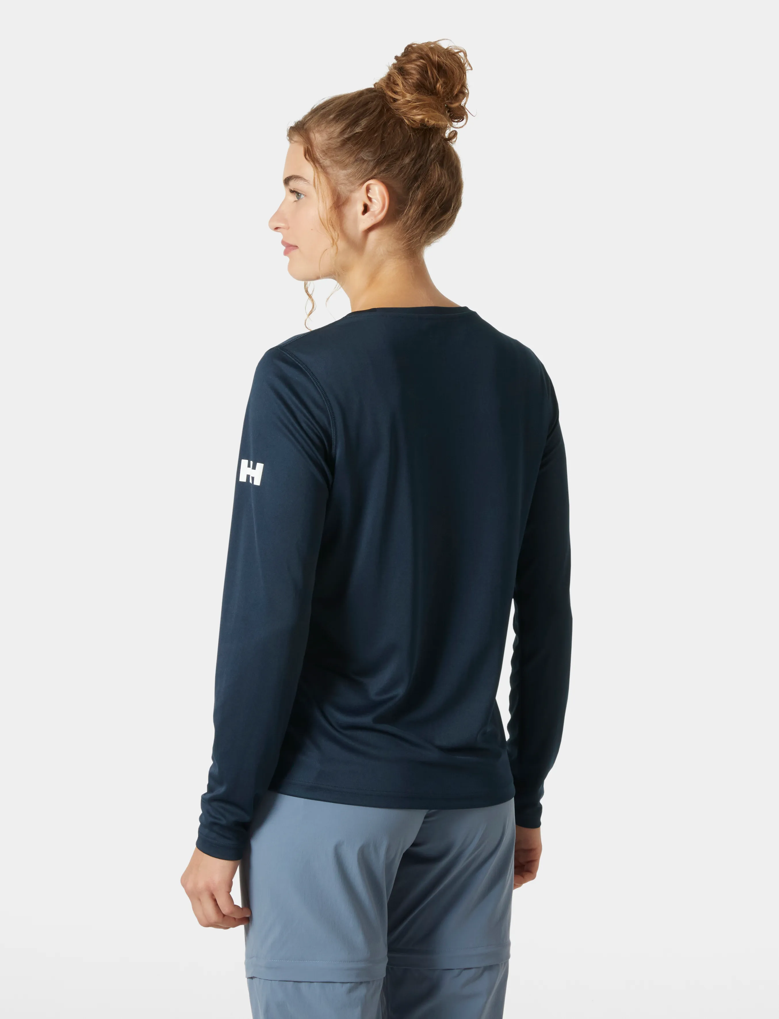 Helly Hansen - W HH TECH CREW LS 2.0 - madalaimad hinnad - navy - 4