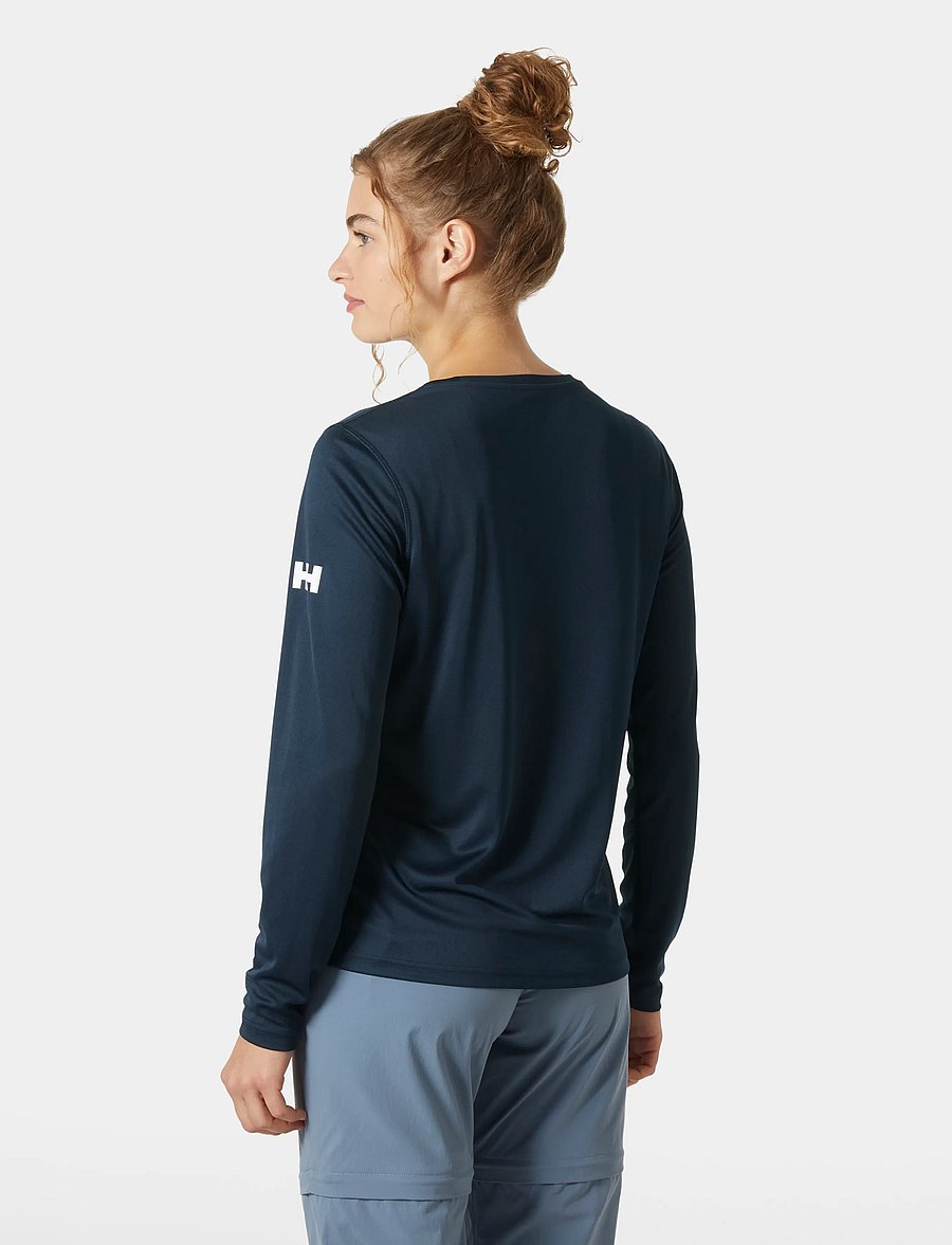Helly Hansen - W HH TECH CREW LS 2.0 - langarmshirts - navy - 4