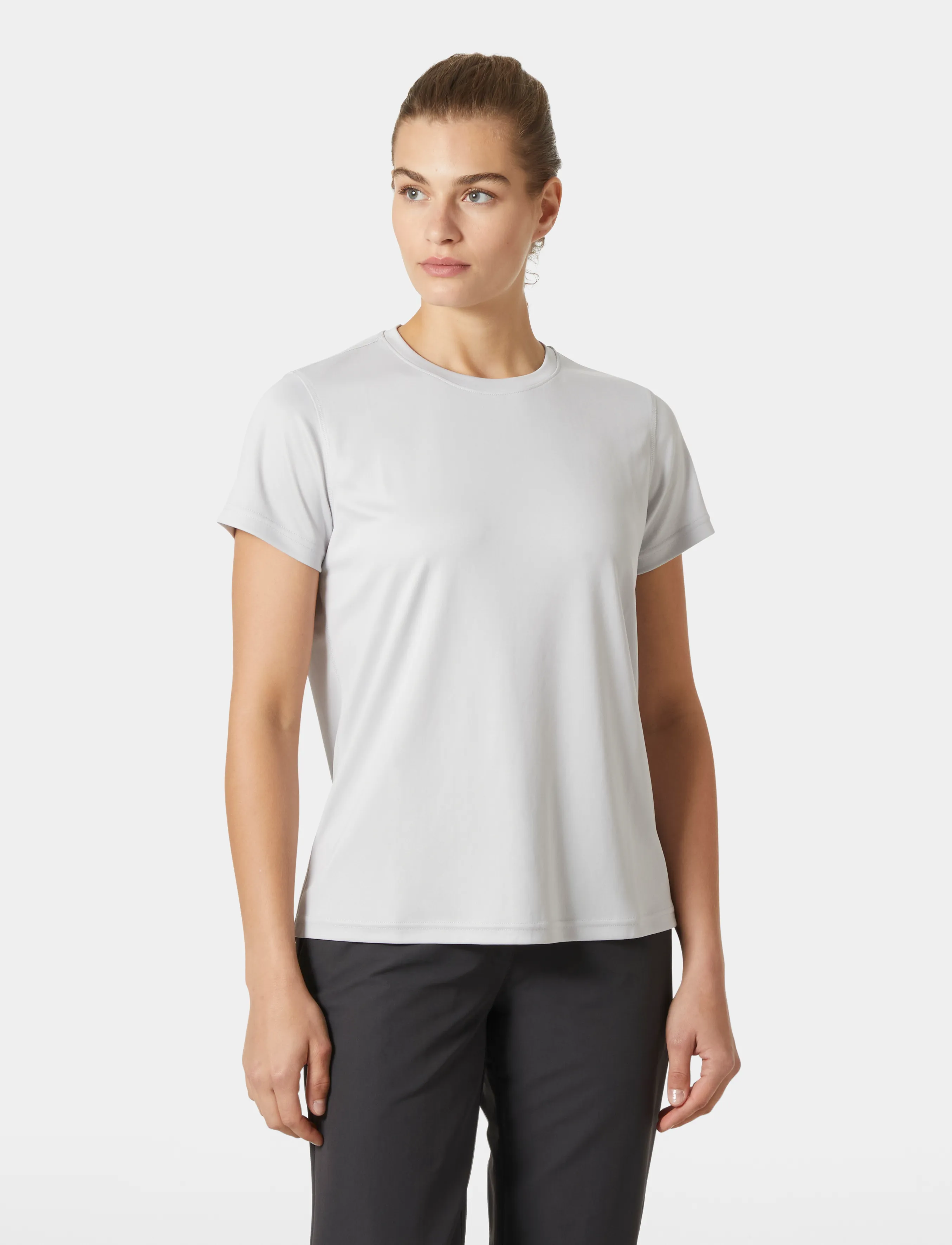 Helly Hansen - W HH TECH T-SHIRT 2.0 - t-shirts - grey fog - 3