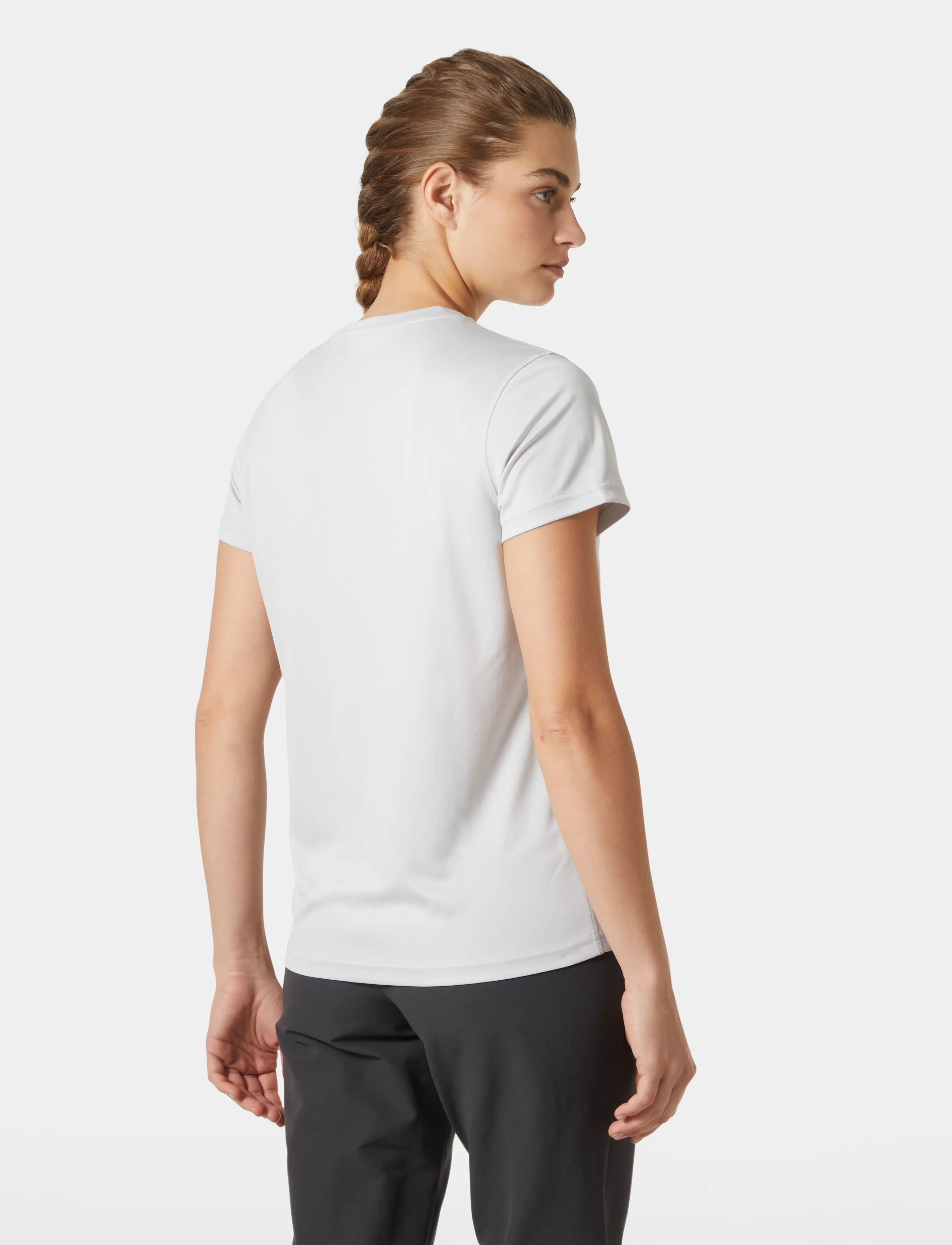 Helly Hansen - W HH TECH T-SHIRT 2.0 - t-shirts - grey fog - 4
