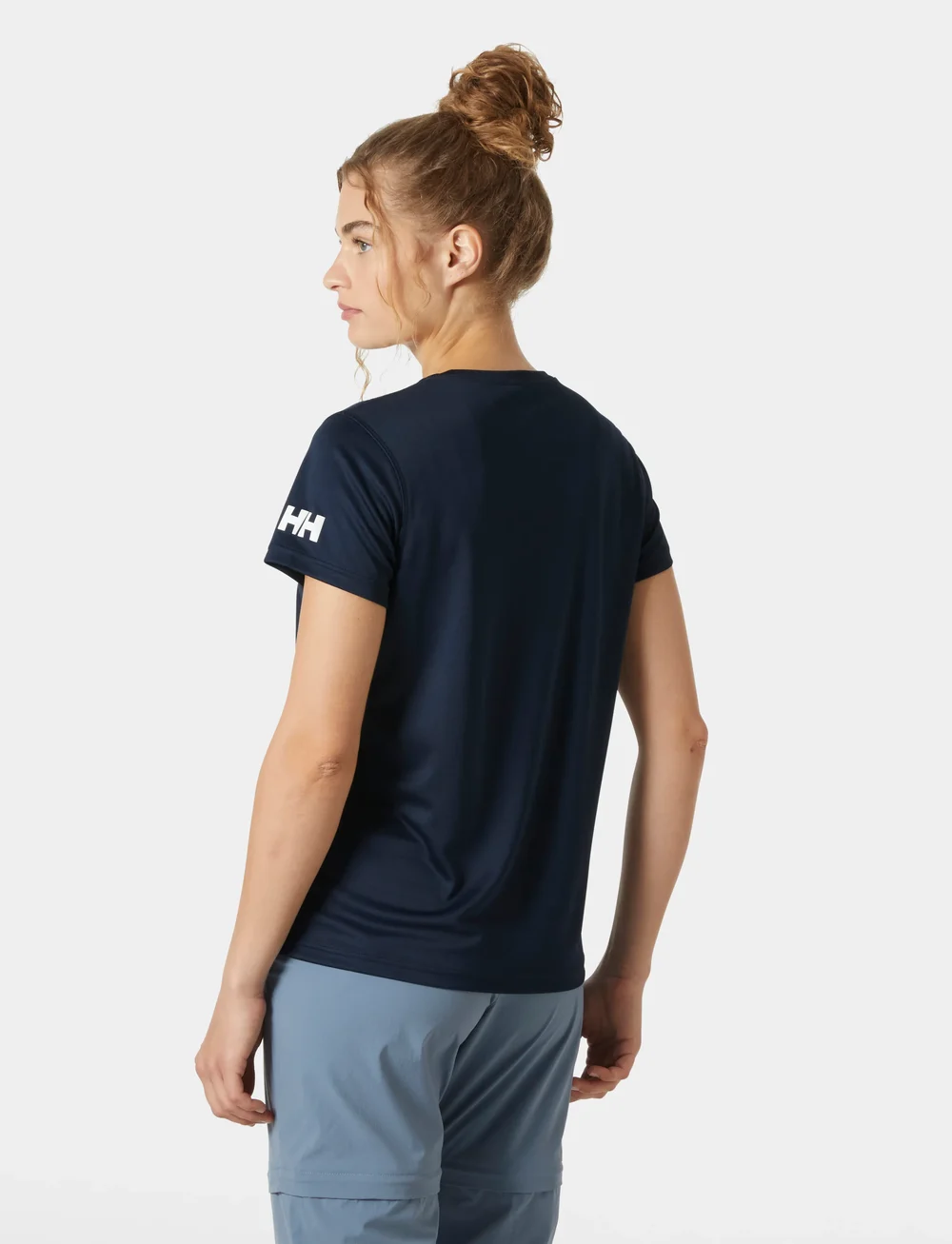 Helly Hansen - W HH TECH T-SHIRT 2.0 - alussärgid ja t-särgid - navy - 4