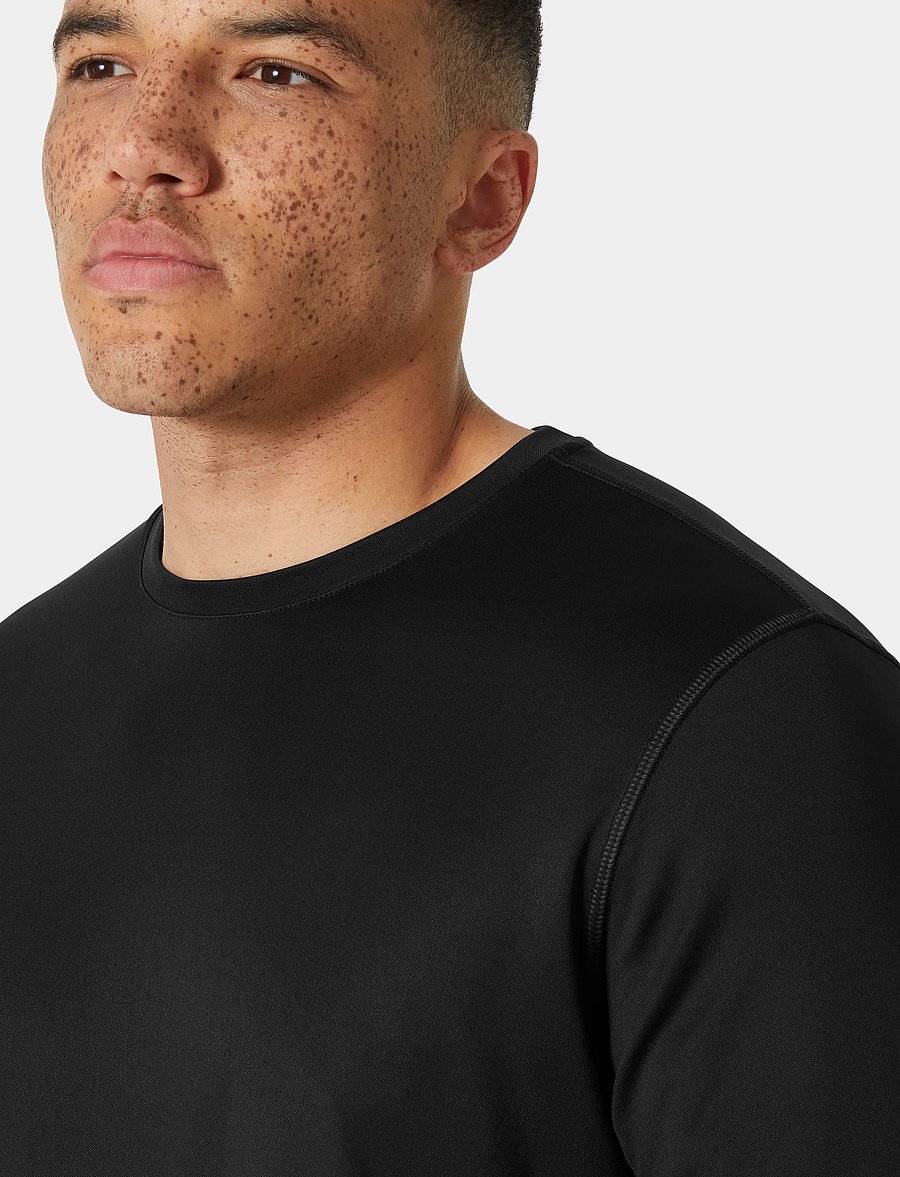 Helly Hansen - HH TECH CREW LS 2.0 - langarmshirts - ebony - 3