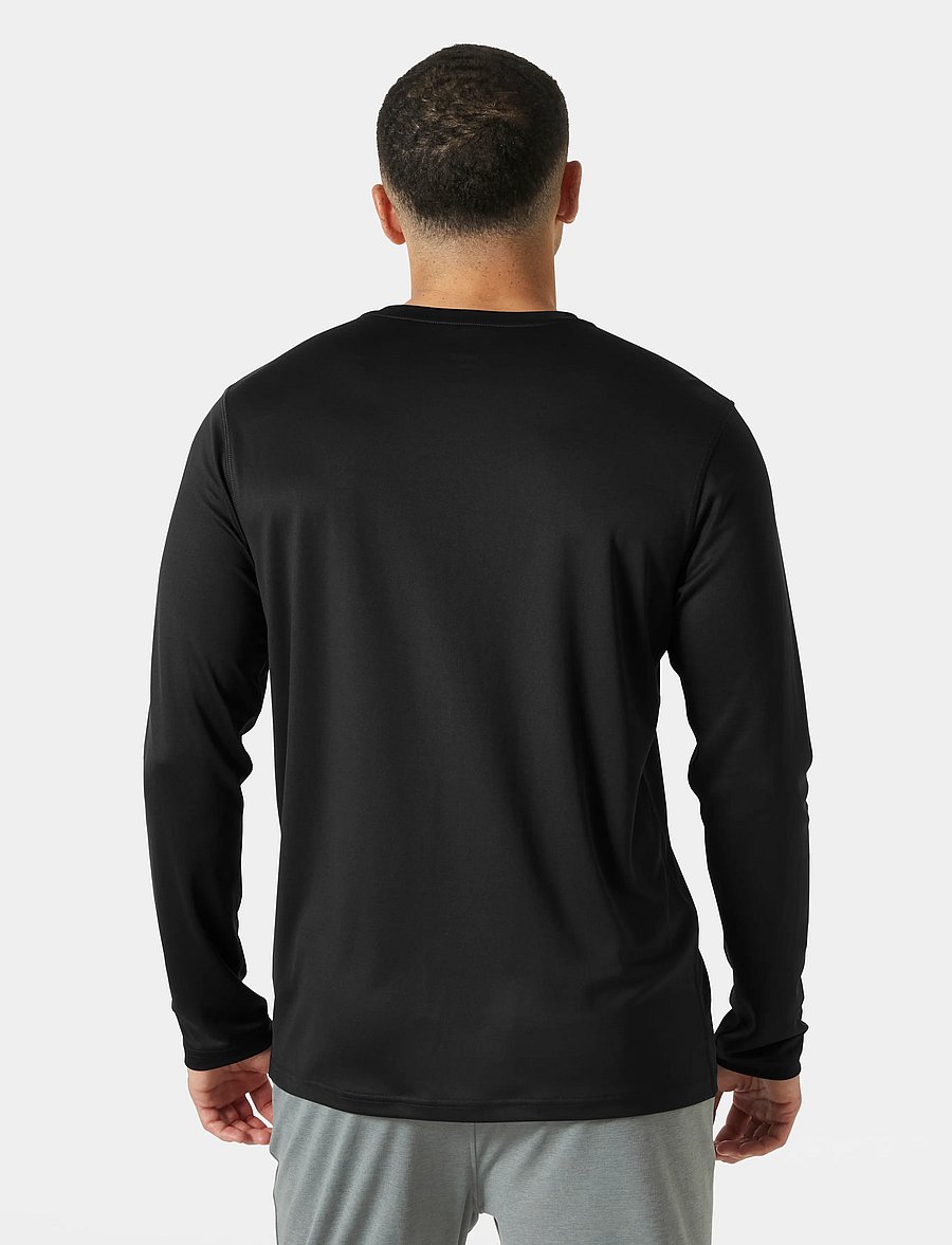 Helly Hansen - HH TECH CREW LS 2.0 - langarmshirts - ebony - 4