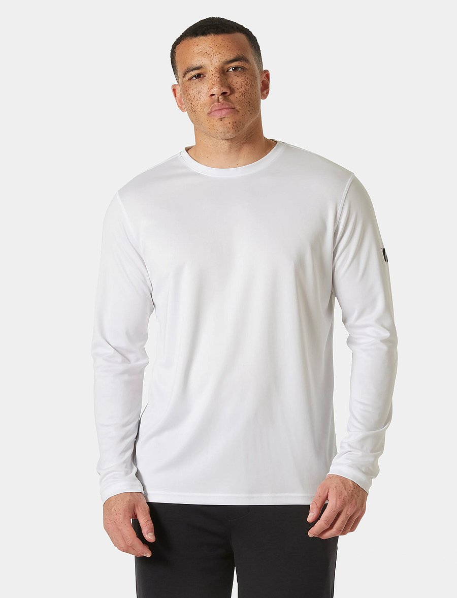 Helly Hansen - HH TECH CREW LS 2.0 - langarmshirts - white - 3