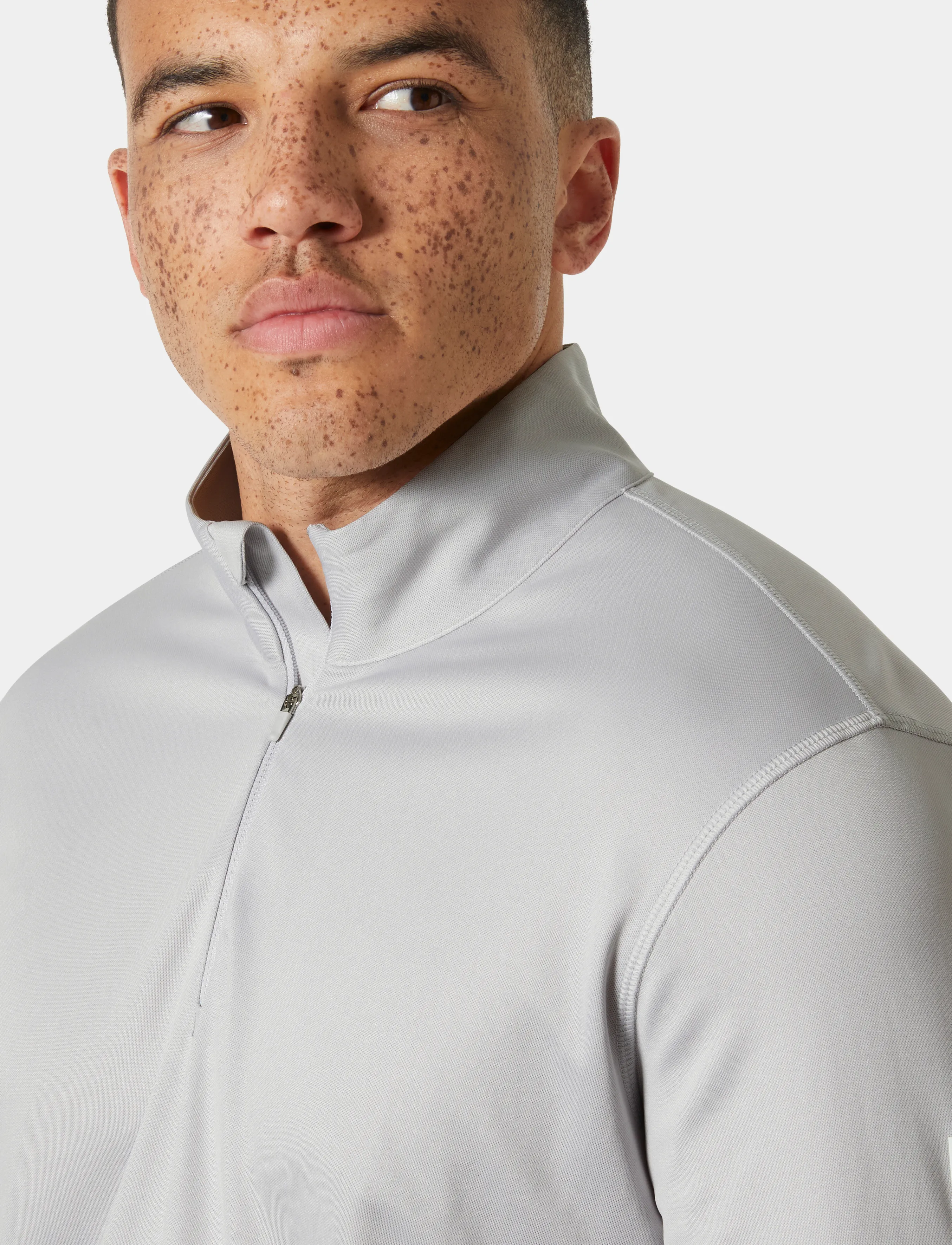 Helly Hansen - HH TECH 1/2 ZIP 2.0 - fleece & midlayer - grey fog - 3