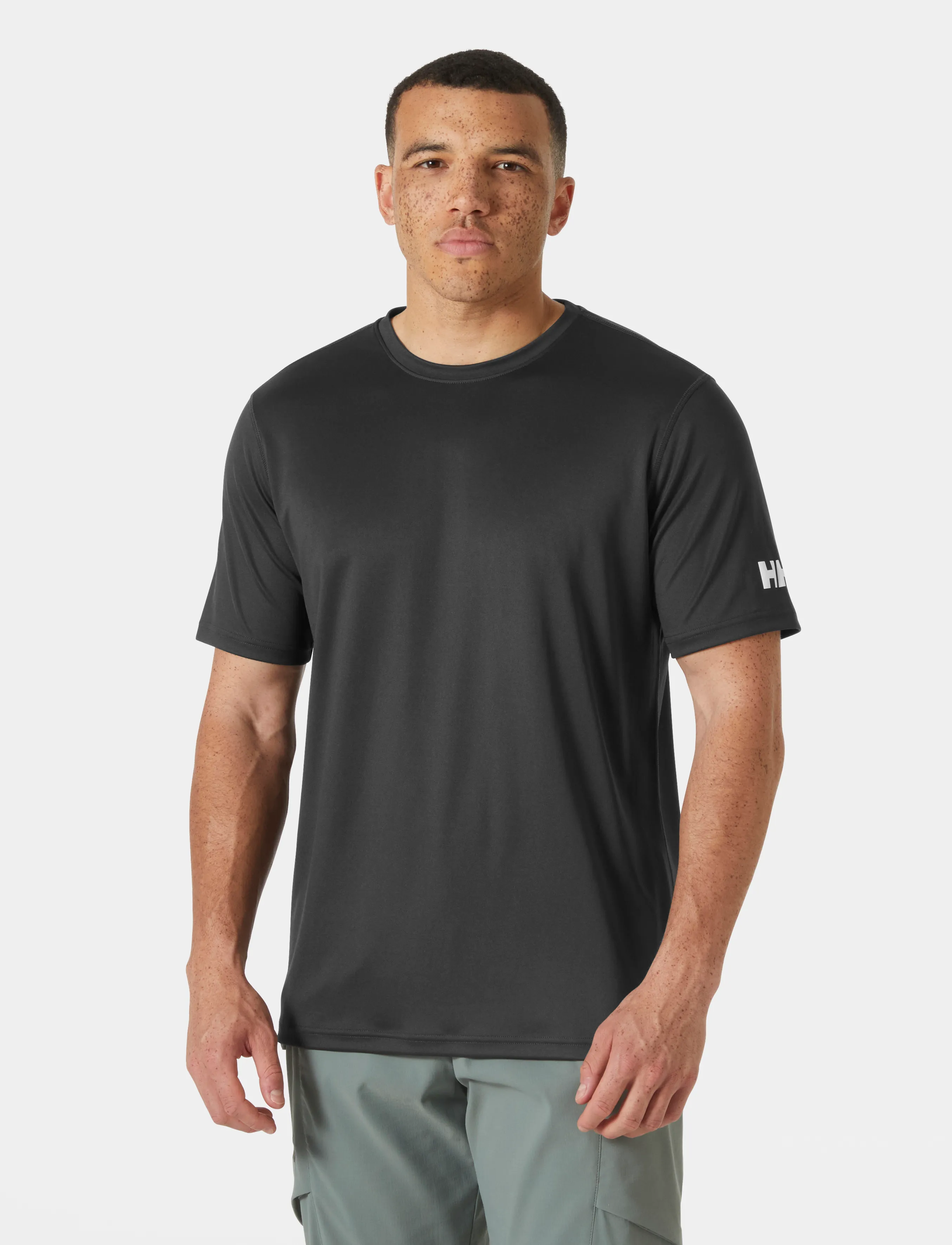 Helly Hansen Hh Tech T-Shirt 2.0, S, Sport Oberteile, Schwarz - T-shirts, Männerswear