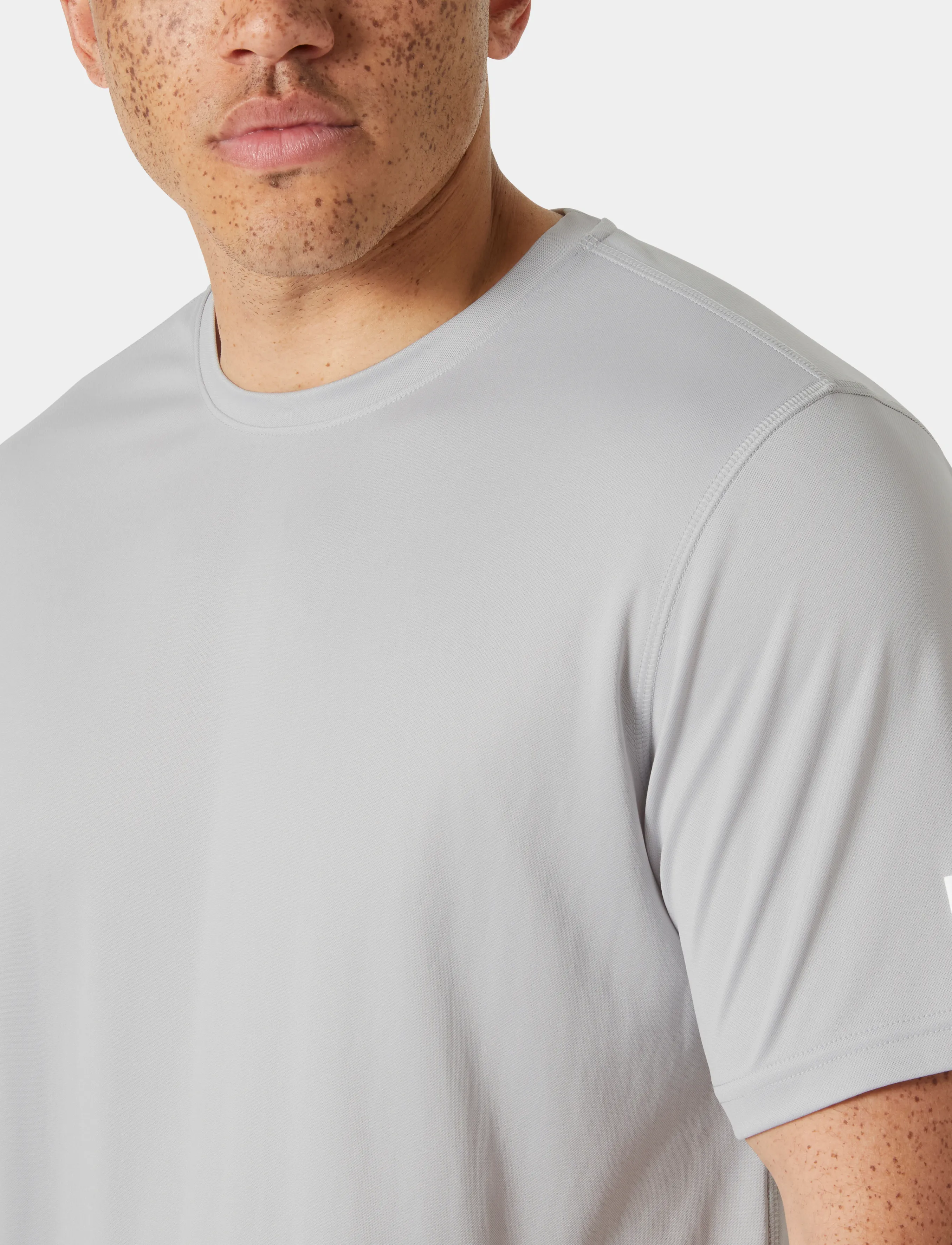 Helly Hansen - HH TECH T-SHIRT 2.0 - t-shirts - grey fog - 3