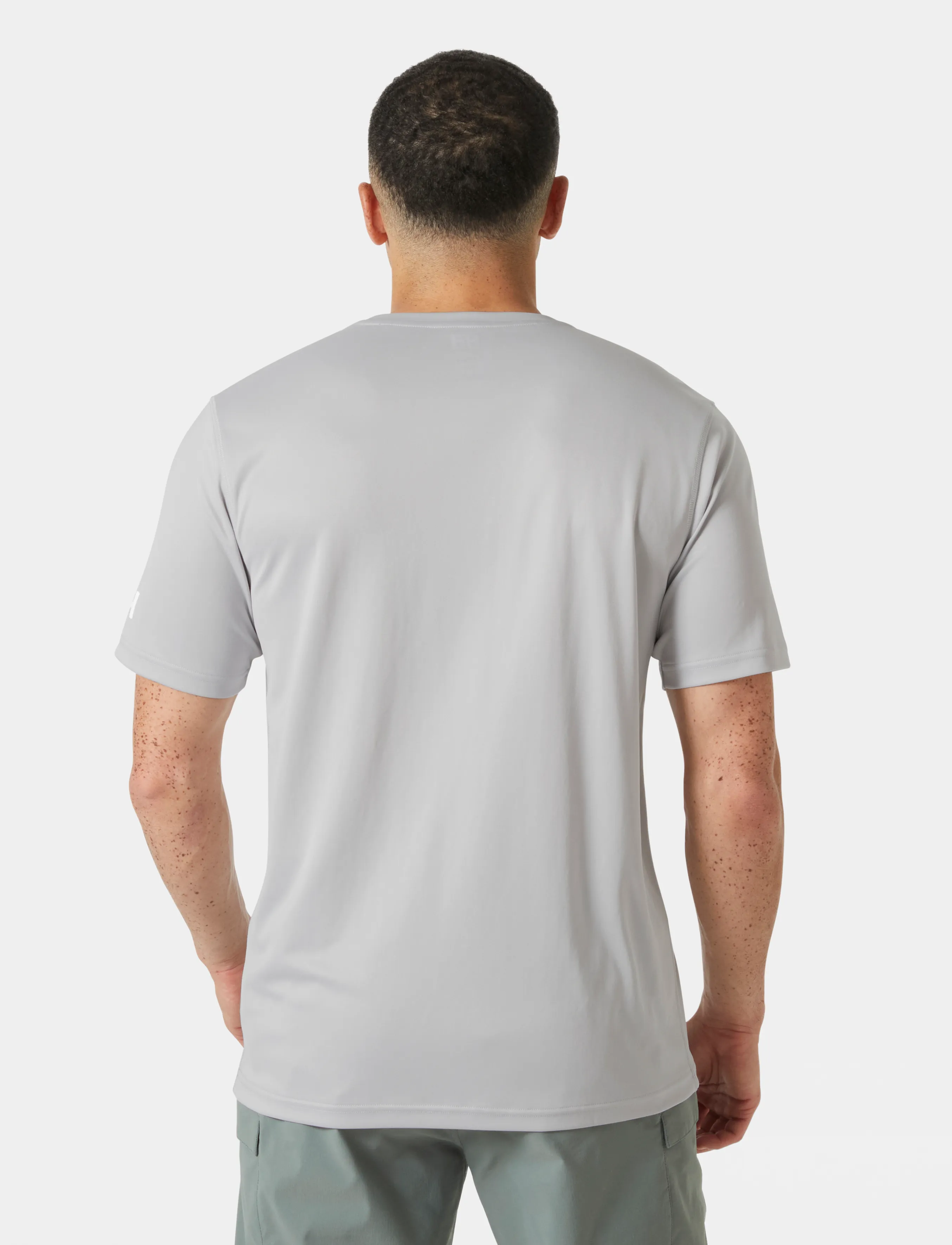 Helly Hansen - HH TECH T-SHIRT 2.0 - t-shirts - grey fog - 4