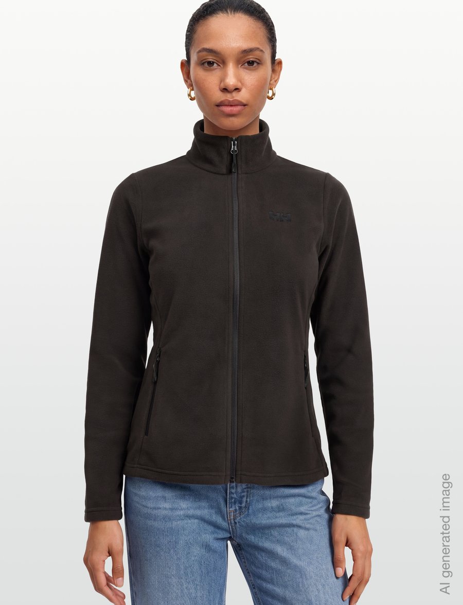 Helly Hansen - W MARIDALEN FLEECE JACKET - kampsunid ja vahekihid - black - 3