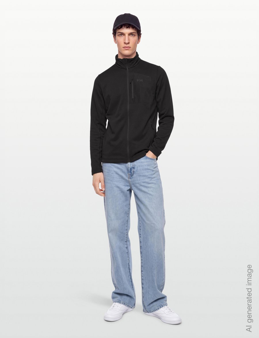 Helly Hansen - VERSALITE FLEECE JACKET - outdoor jacken - black - 0