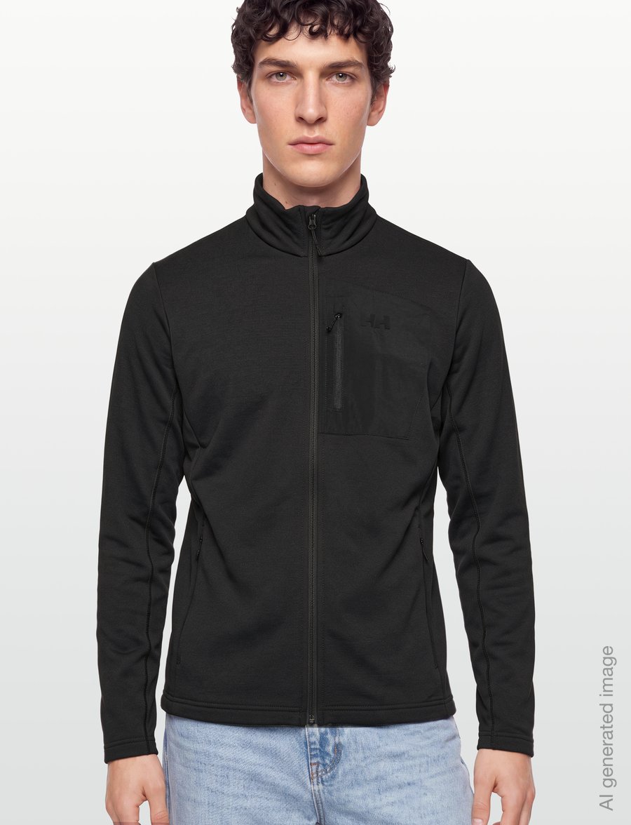 Helly Hansen - VERSALITE FLEECE JACKET - outdoor jacken - black - 3