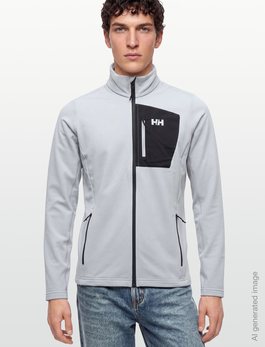 Helly Hansen - VERSALITE FLEECE JACKET - välijoped - grey fog - 3