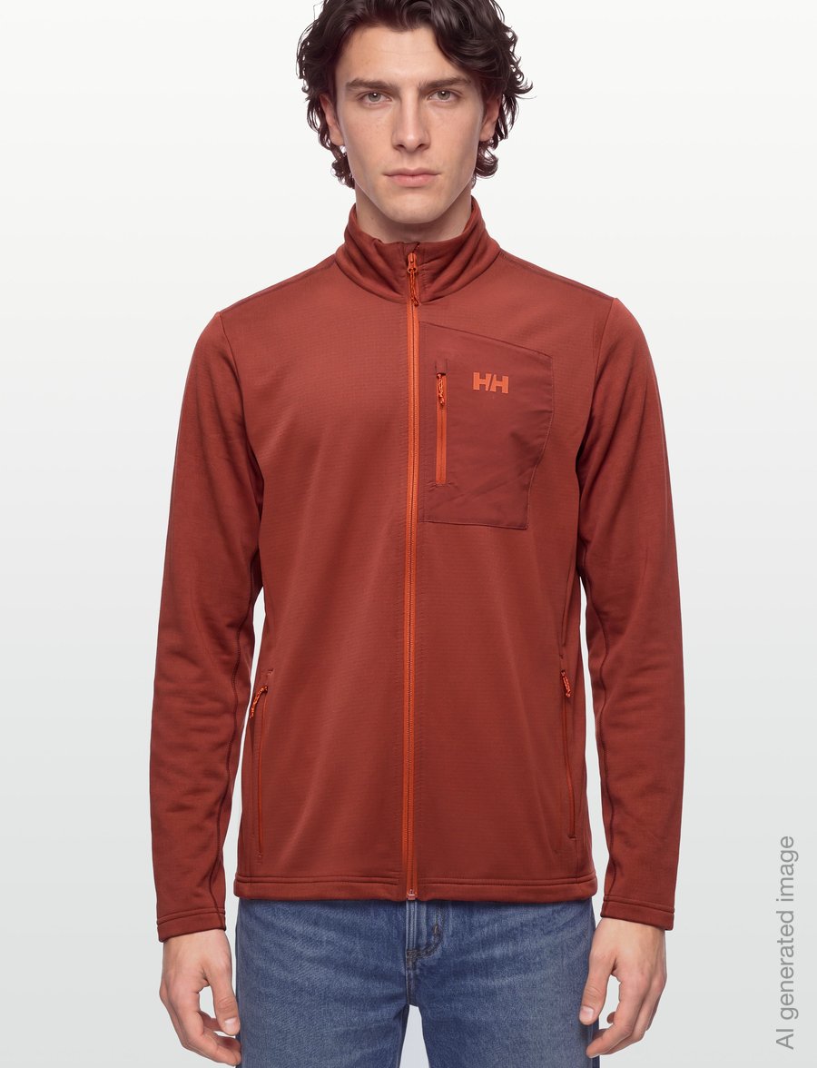 Helly Hansen - VERSALITE FLEECE JACKET - friluftsjackor - iron oxide - 3