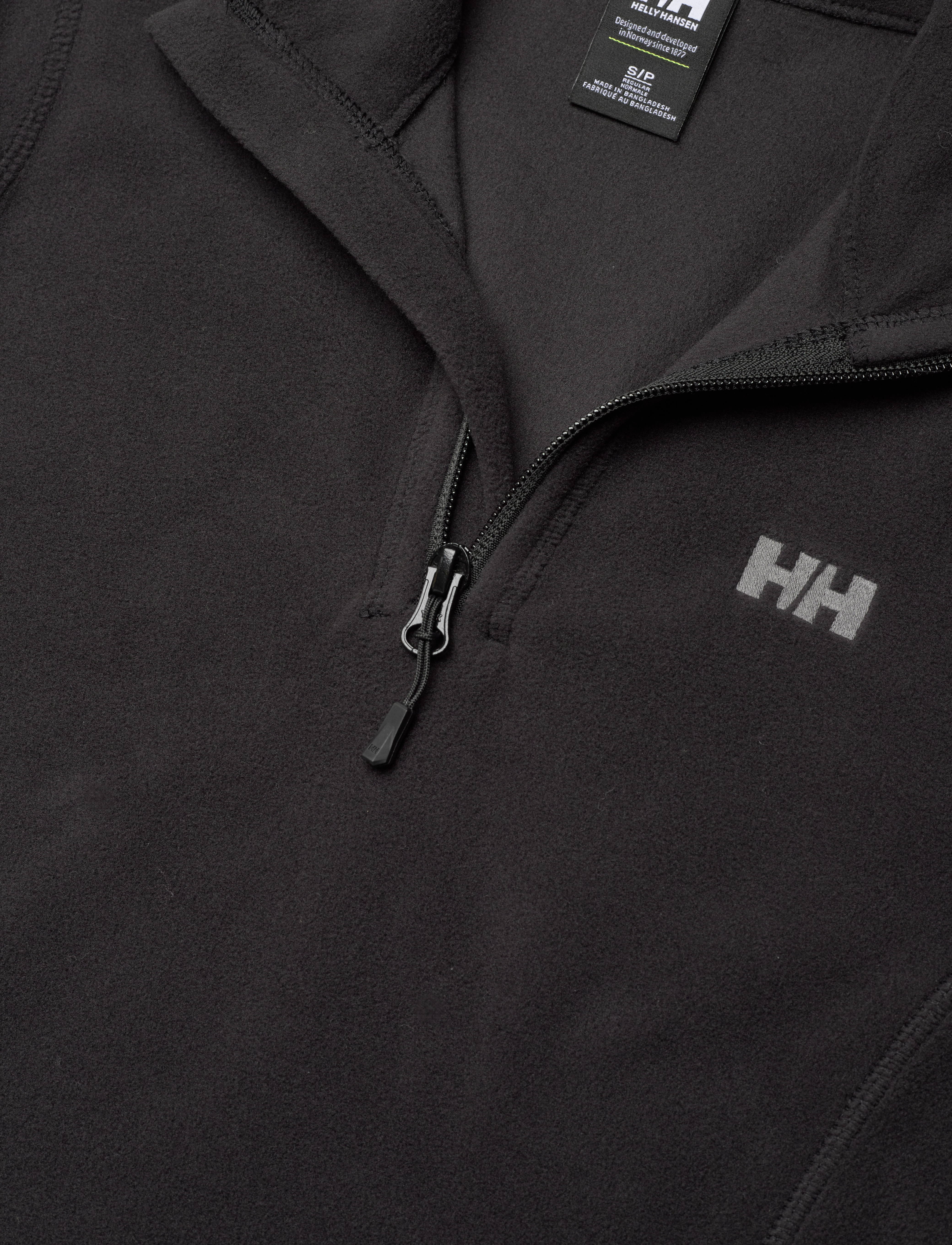 Helly Hansen - W DAYBREAKER 1/2 ZIP FLEECE - mid layer jackets - black - 2