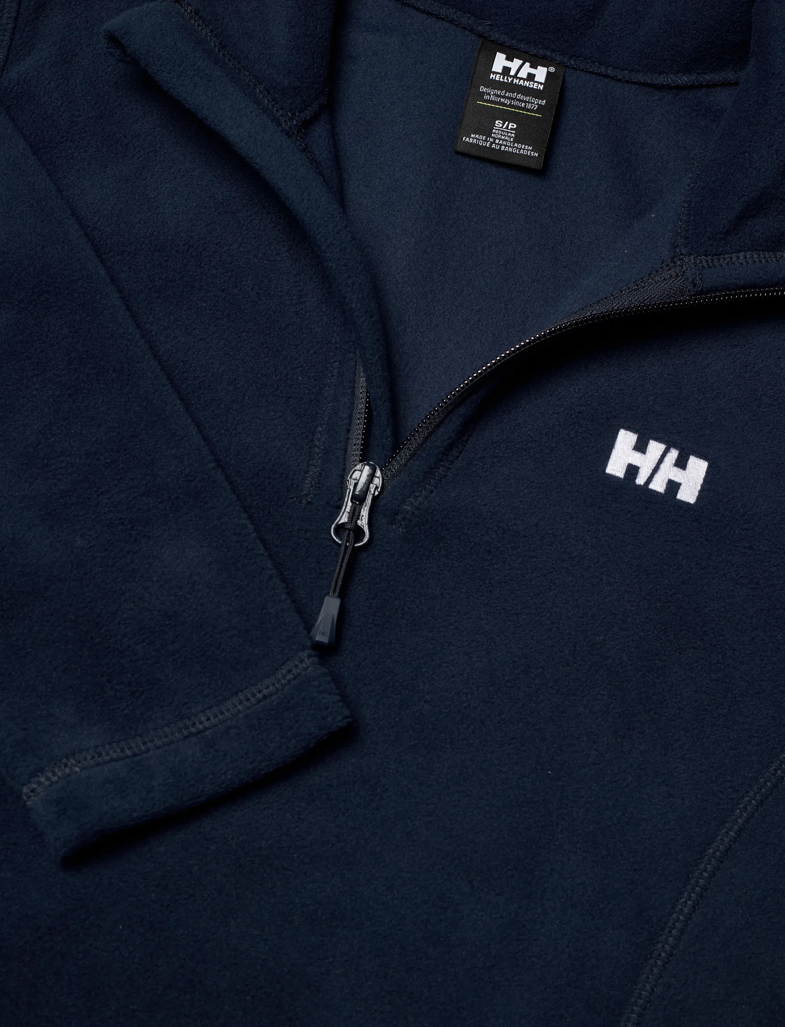 Helly Hansen - W DAYBREAKER 1/2 ZIP FLEECE - tops - navy - 2