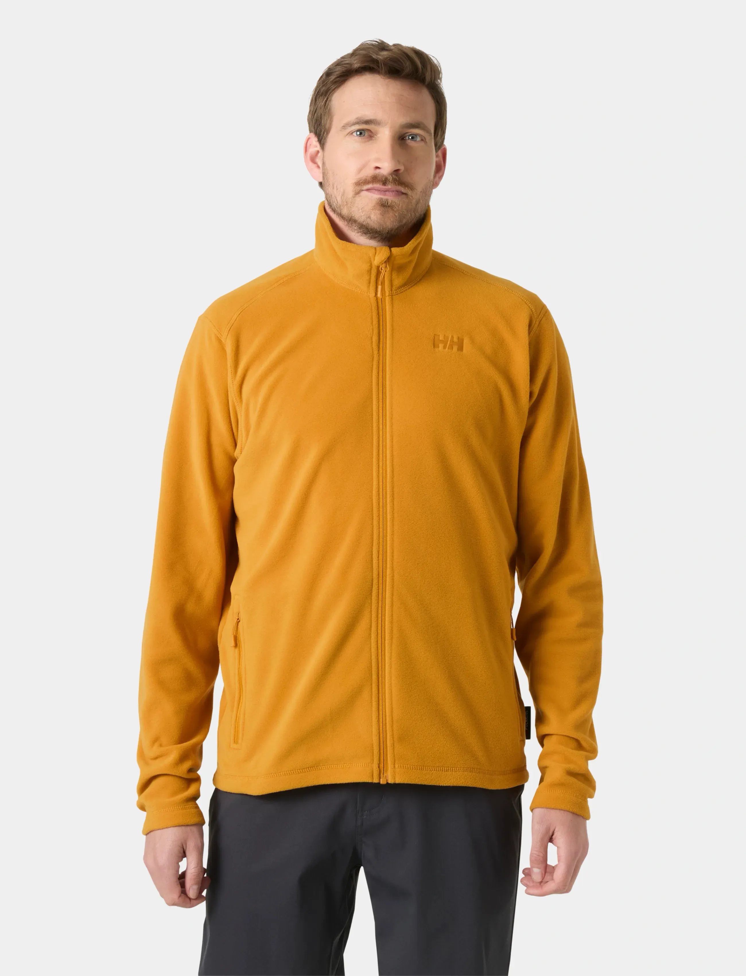 Helly Hansen Daybreaker Fleece Ja, M, Orange, Sweatshirts & Hættetrøjer > Fleeces & Midlayers, Herre