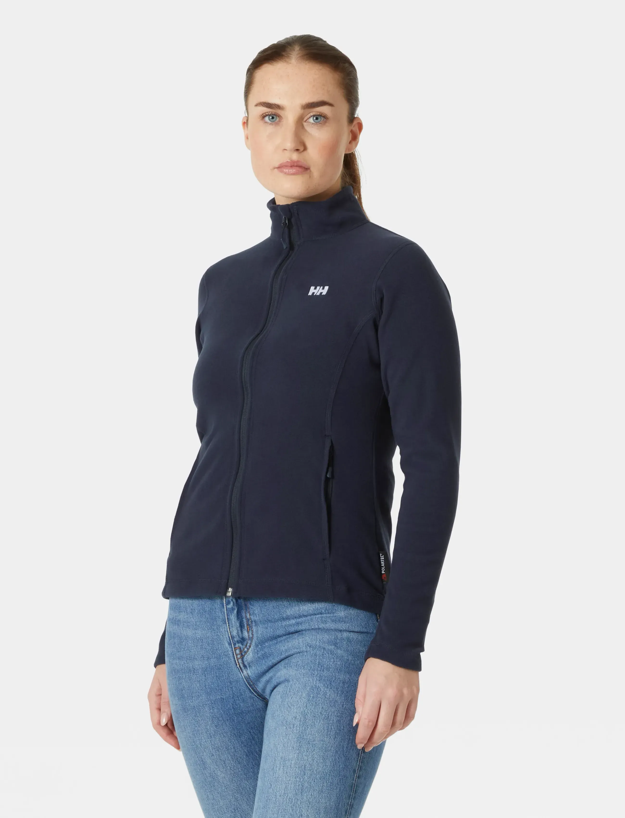 Helly Hansen W Daybreaker Fleece Jacket, S, Navy, Sweatshirts & Hættetrøjer > Fleeces & Midlayers, Dame