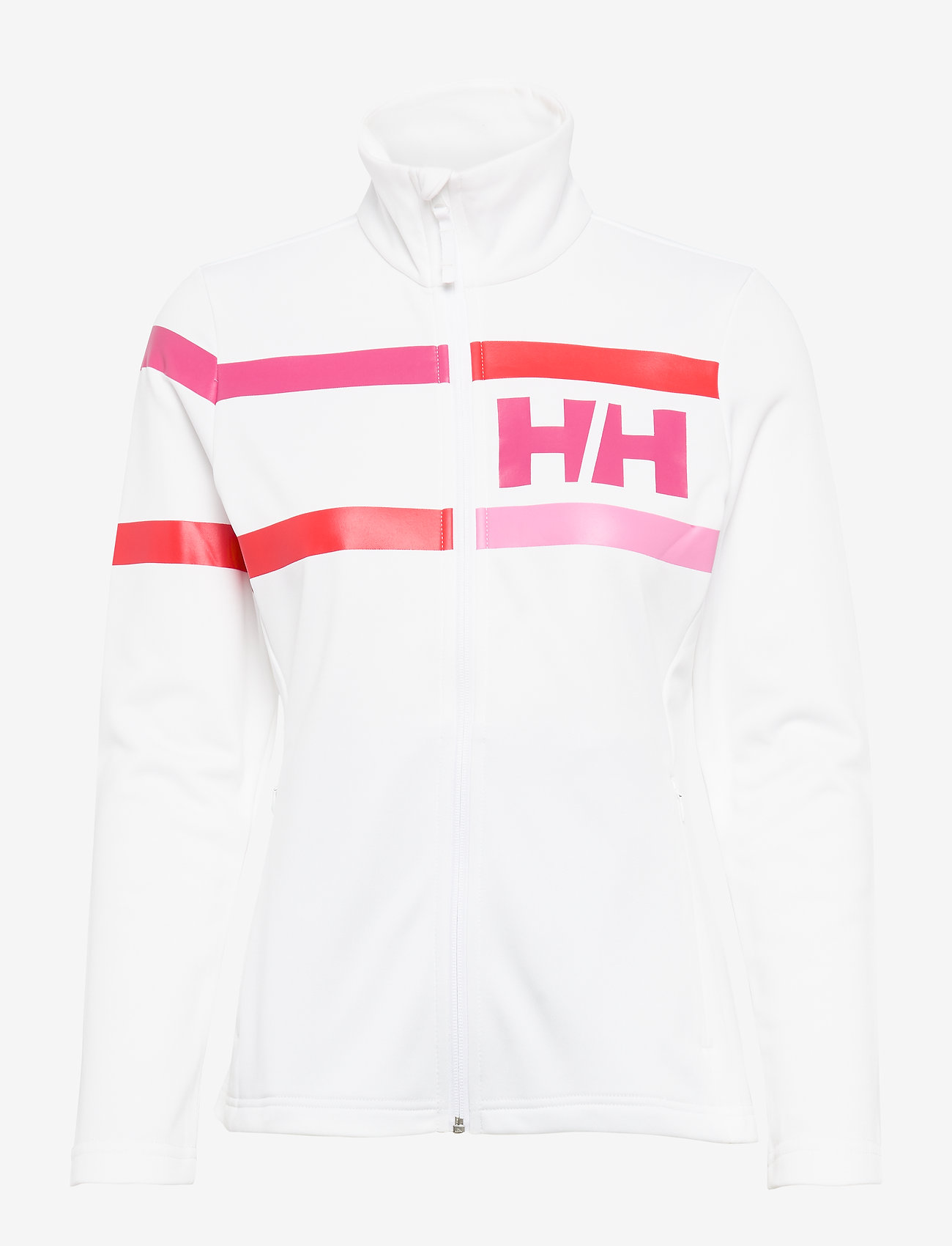 Helly Hansen - W GRAPHIC FLEECE JACKET - white / frost - 0