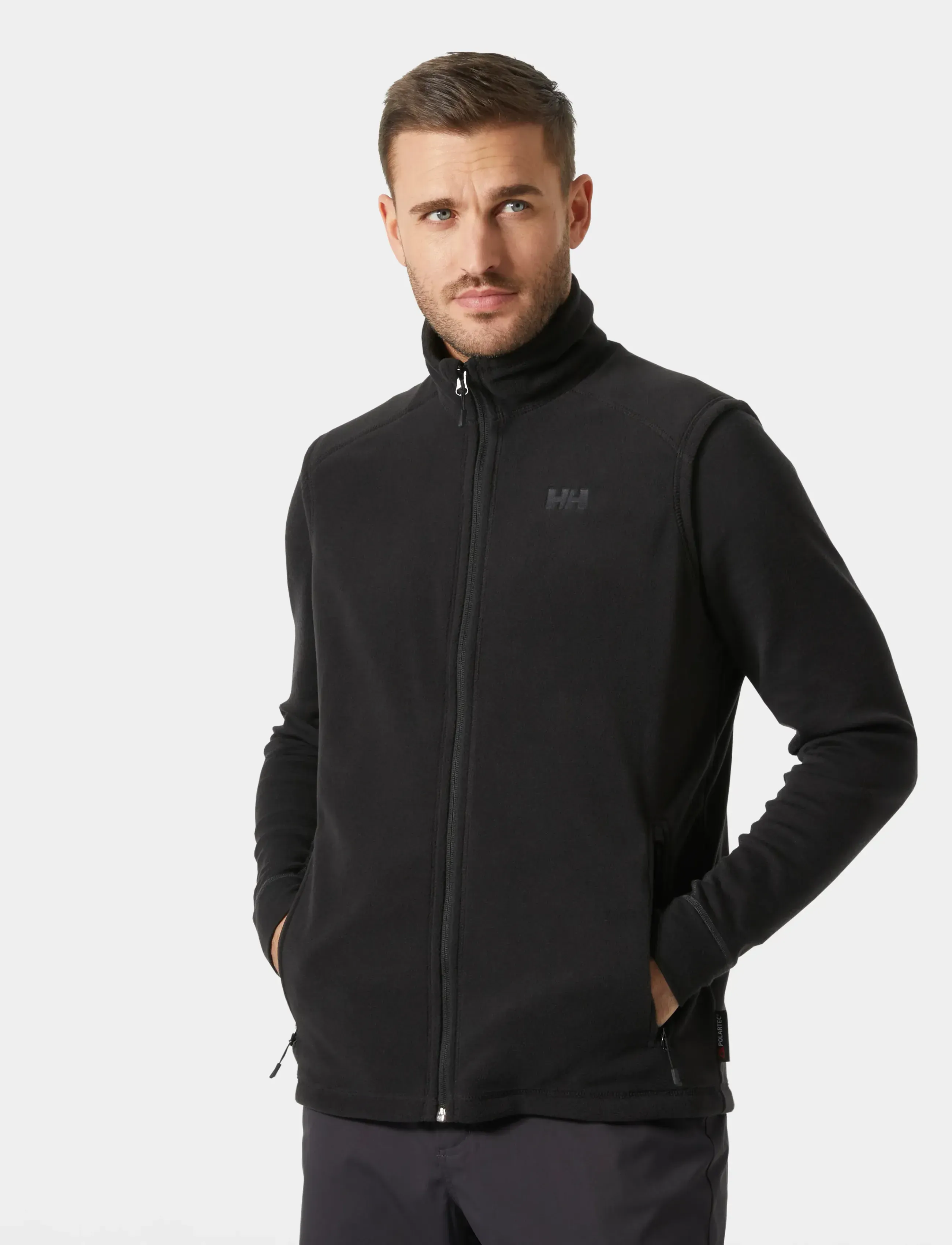 Helly Hansen Daybreaker Fleece Ve, L, Black, Sport > Veste, Herre