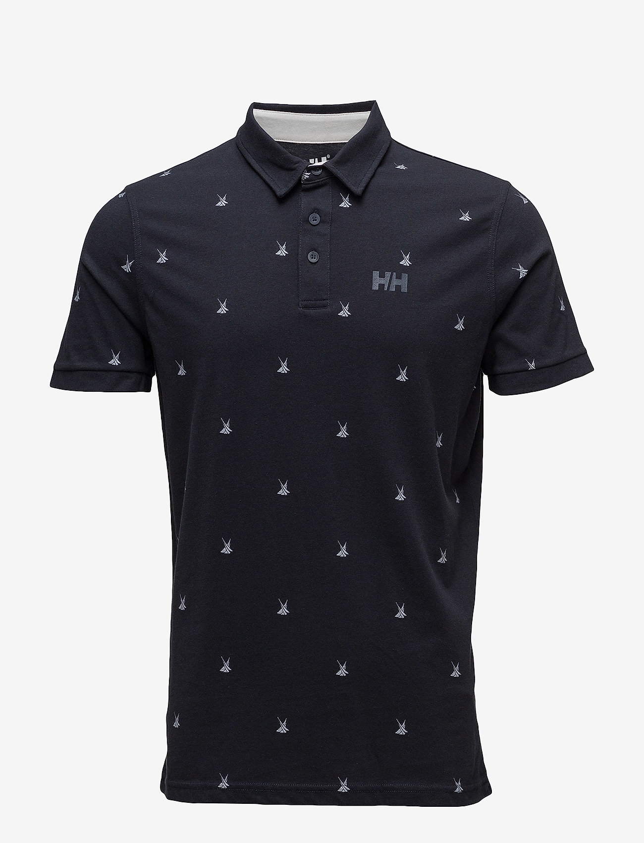 Helly Hansen - FJORD POLO - 599 navy print - 0