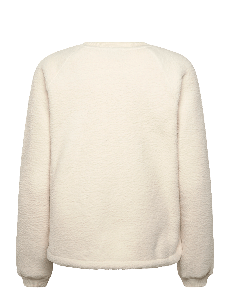 Helly Hansen - W ESCAPE TEDDY SWEATER - alussärgid - cream - 1