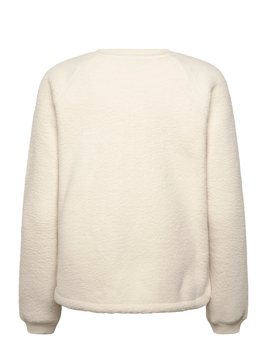Helly Hansen - W ESCAPE TEDDY SWEATER - Överdelar - cream - 1