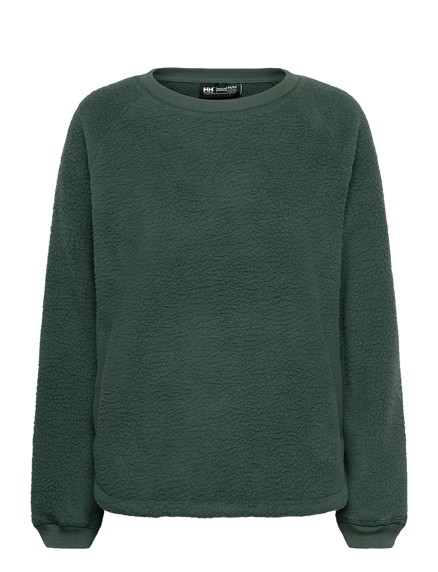 Helly Hansen - W ESCAPE TEDDY SWEATER - oberteile - green - 0