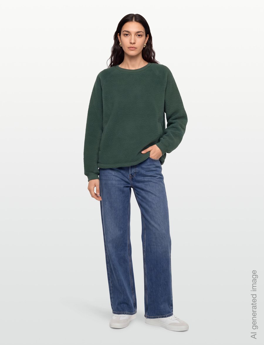 Helly Hansen - W ESCAPE TEDDY SWEATER - overdele - green - 0