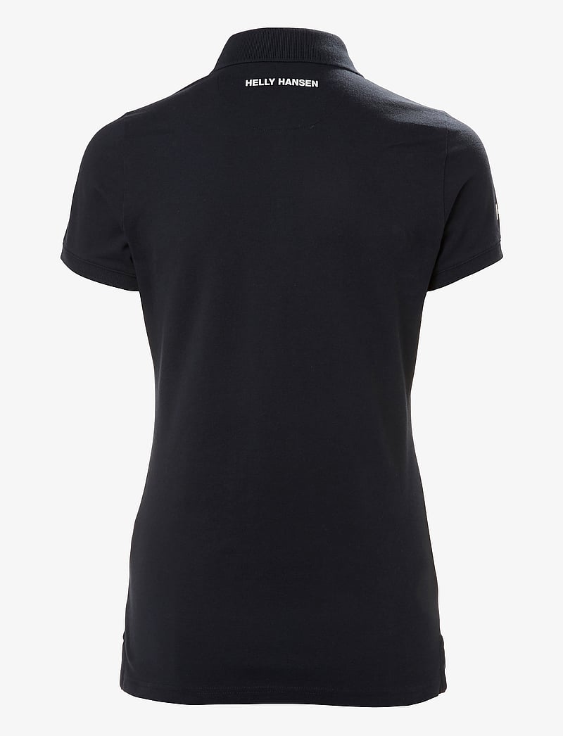 Helly Hansen - W CREW PIQUE 2 POLO - toppar & t-shirts - navy - 2