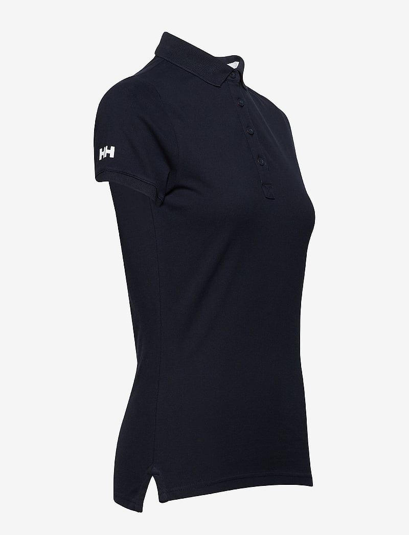 Helly Hansen - W CREW PIQUE 2 POLO - toppar & t-shirts - navy - 3