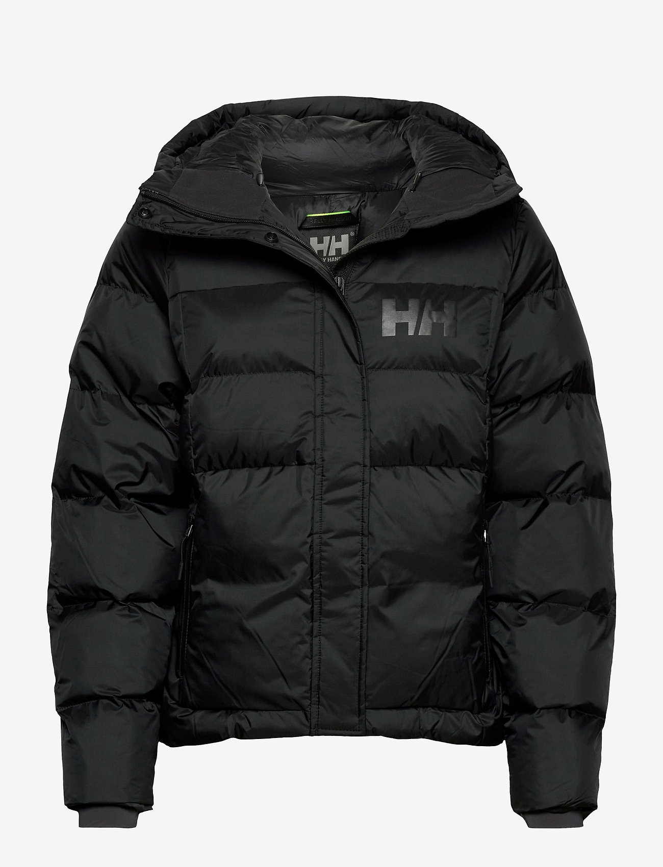W STELLAR PUFFY JACKET - BLACK