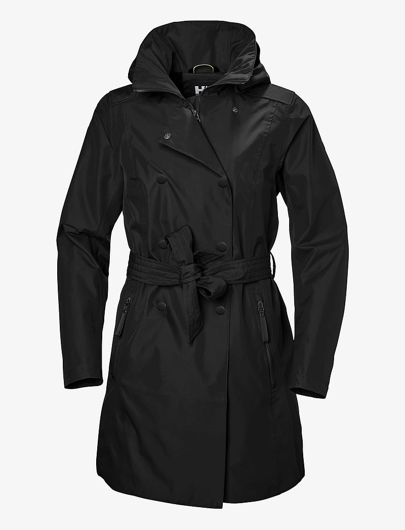 Helly Hansen - W WELSEY II TRENCH - välijoped - black - 1