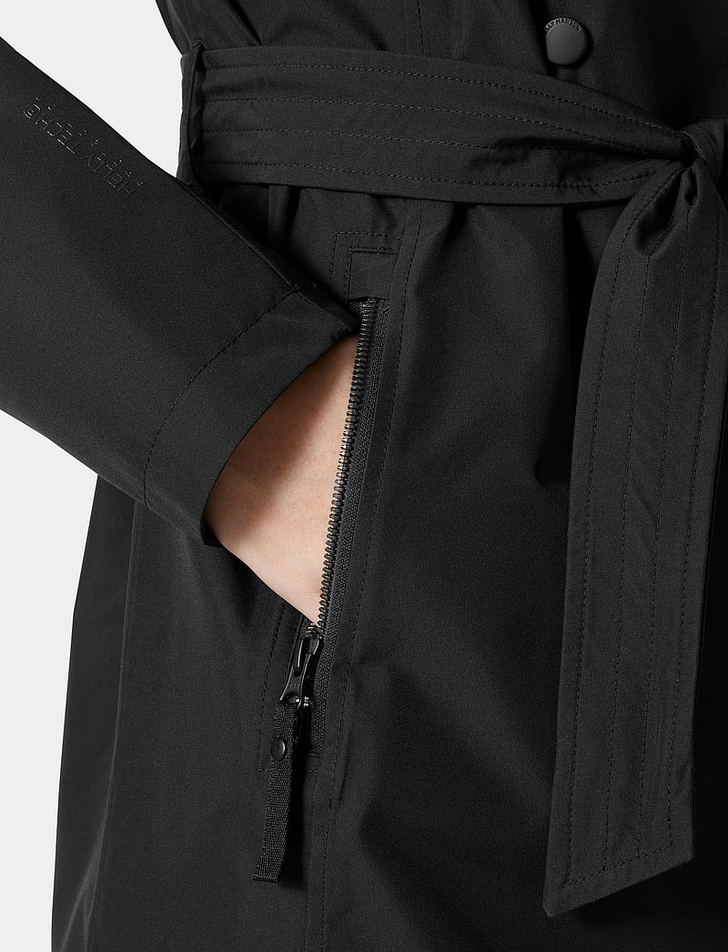 Helly Hansen - W WELSEY II TRENCH - välijoped - black - 3