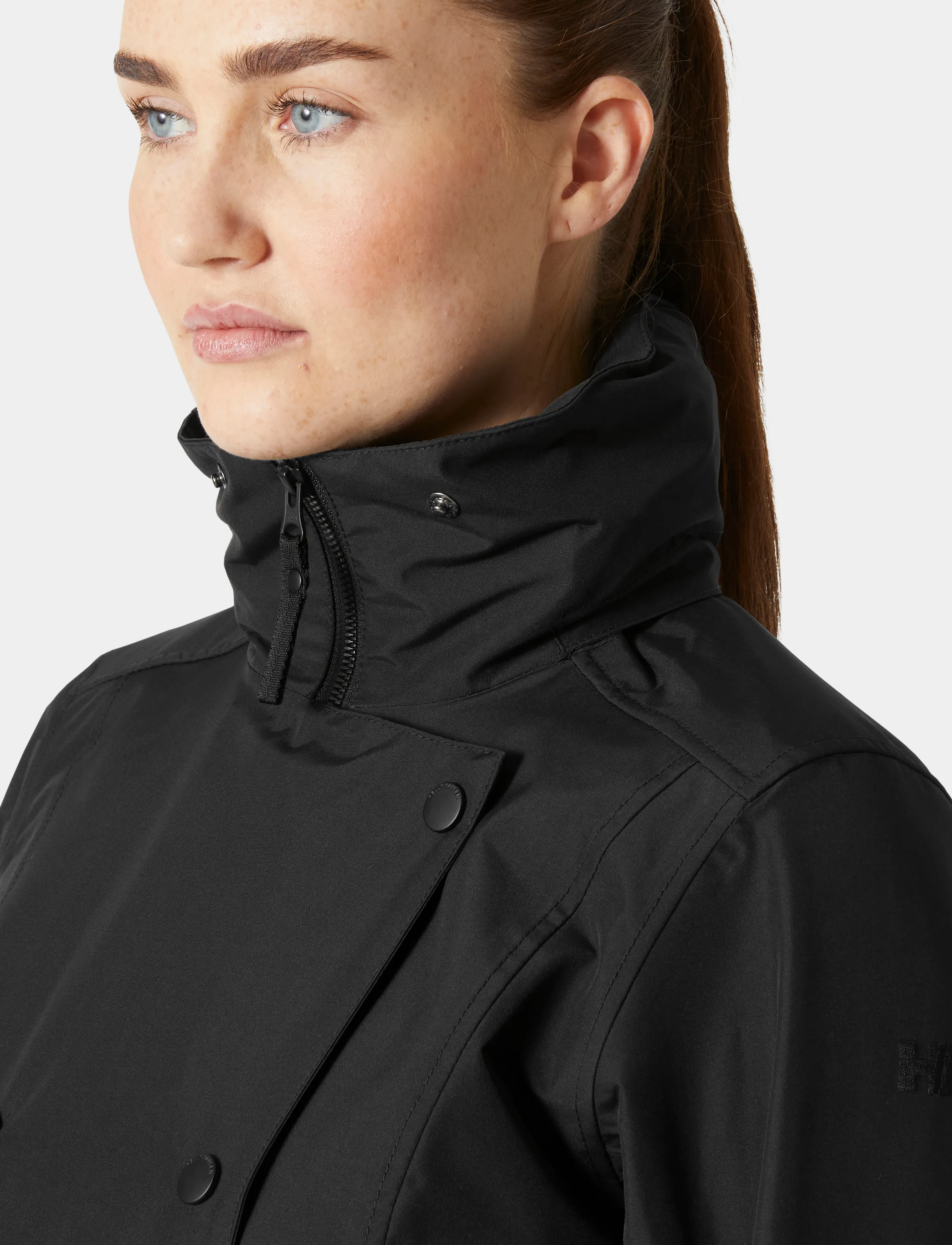 Helly Hansen - W WELSEY II TRENCH - outdoor jackets - black - 4