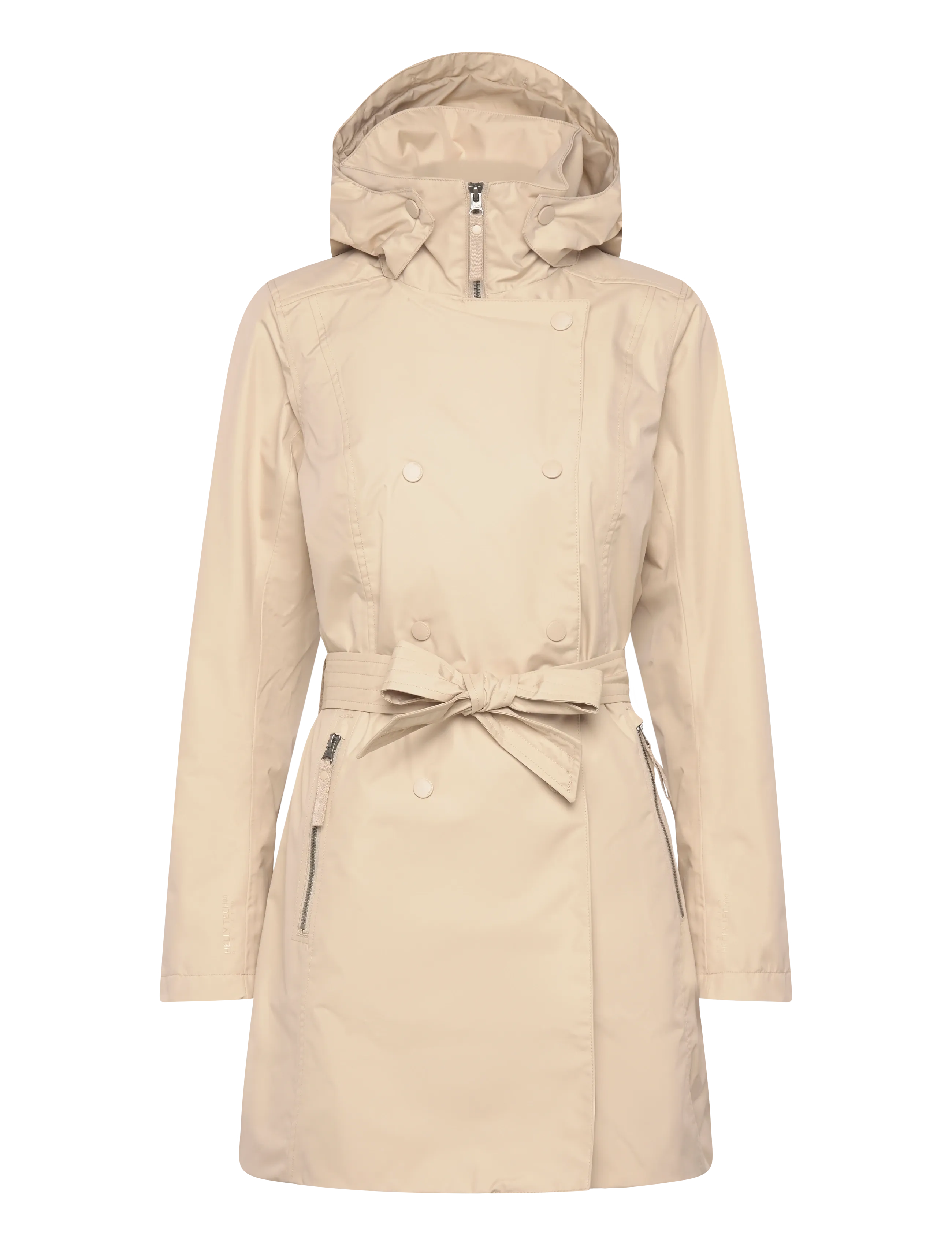 Helly Hansen W WELSEY II TRENCH - Regenjassen - HH KHAKI / beige