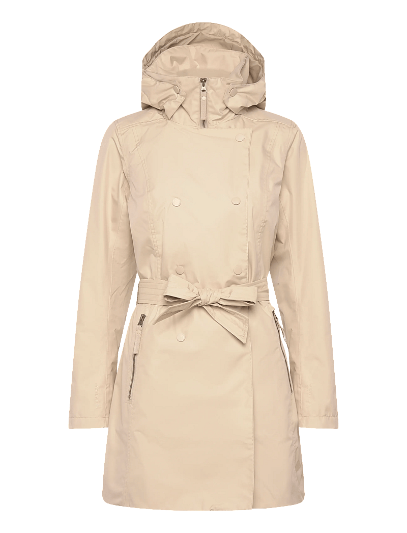 Helly Hansen - W WELSEY II TRENCH - outdoor jacken - hh khaki - 1