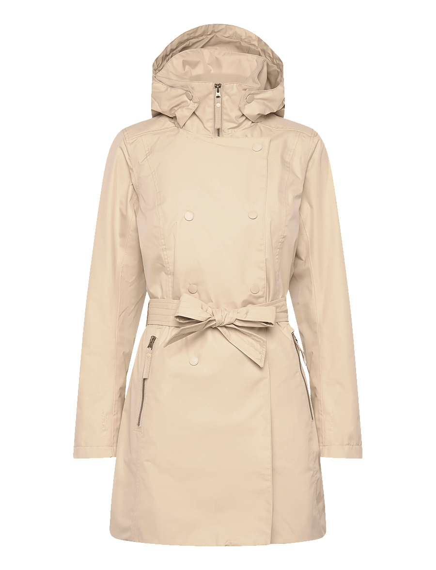 Helly Hansen - W WELSEY II TRENCH - outdoor jacken - hh khaki - 1