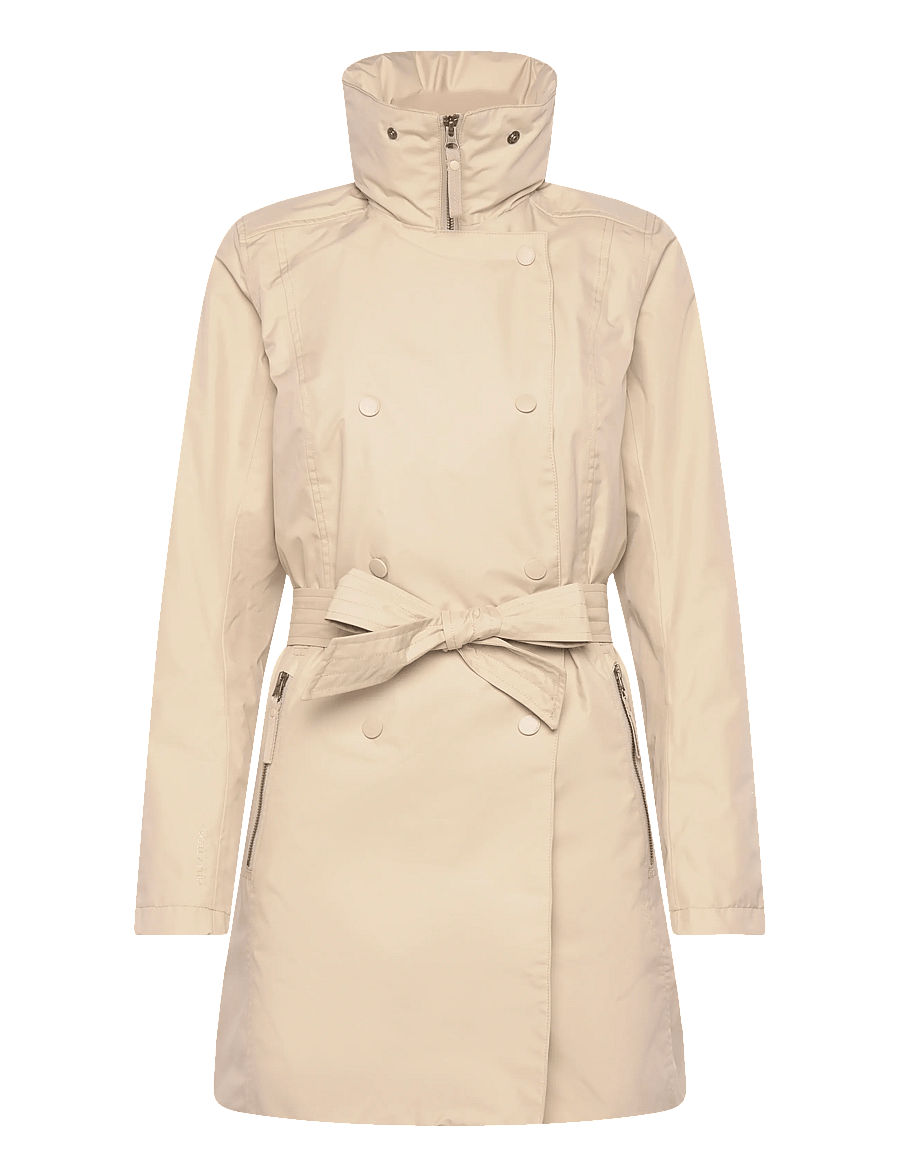 Helly Hansen - W WELSEY II TRENCH - outdoor jacken - hh khaki - 3