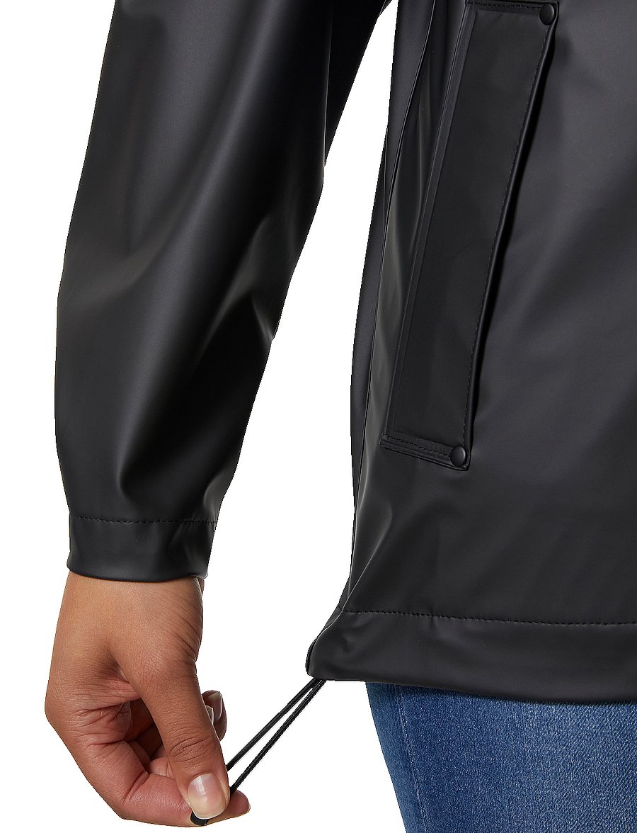 Helly Hansen - W MOSS JACKET - lauko striukės - black - 5