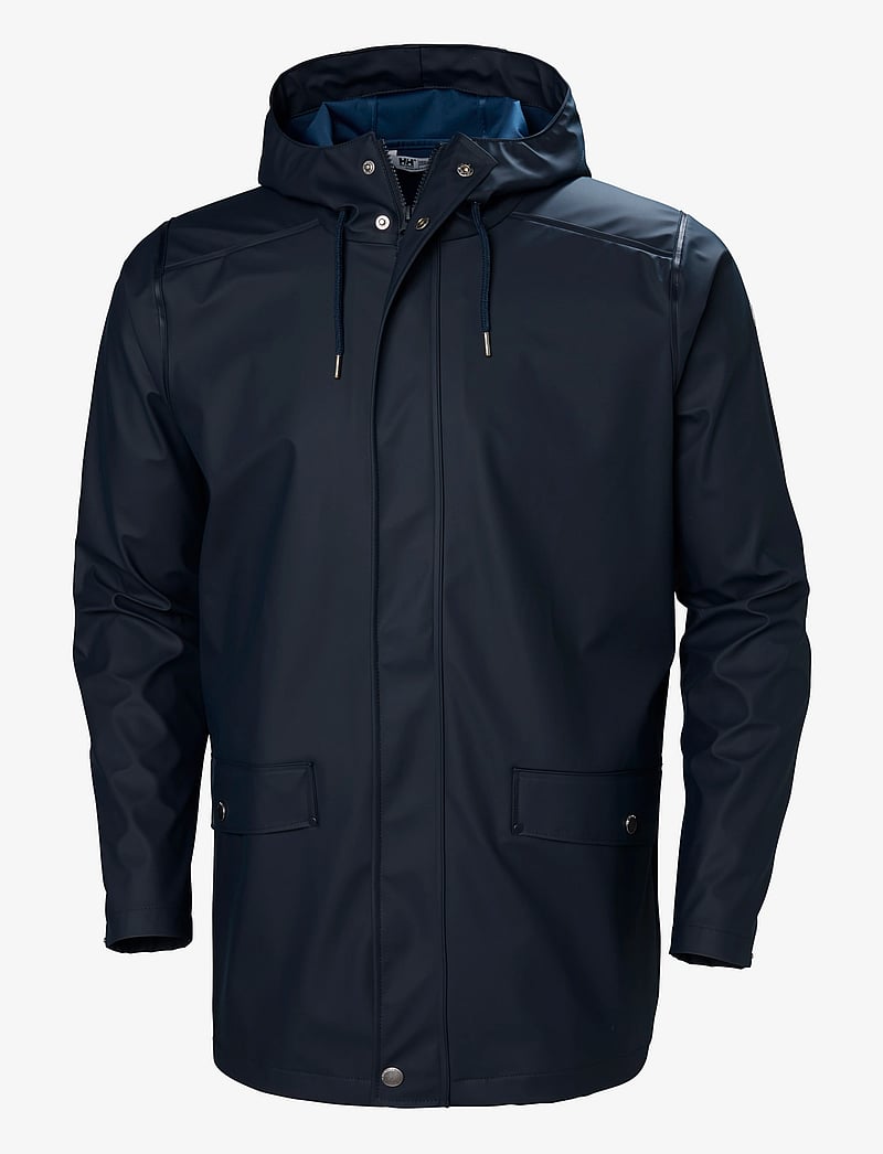Helly Hansen - MOSS RAIN COAT - raincoats - navy - 1