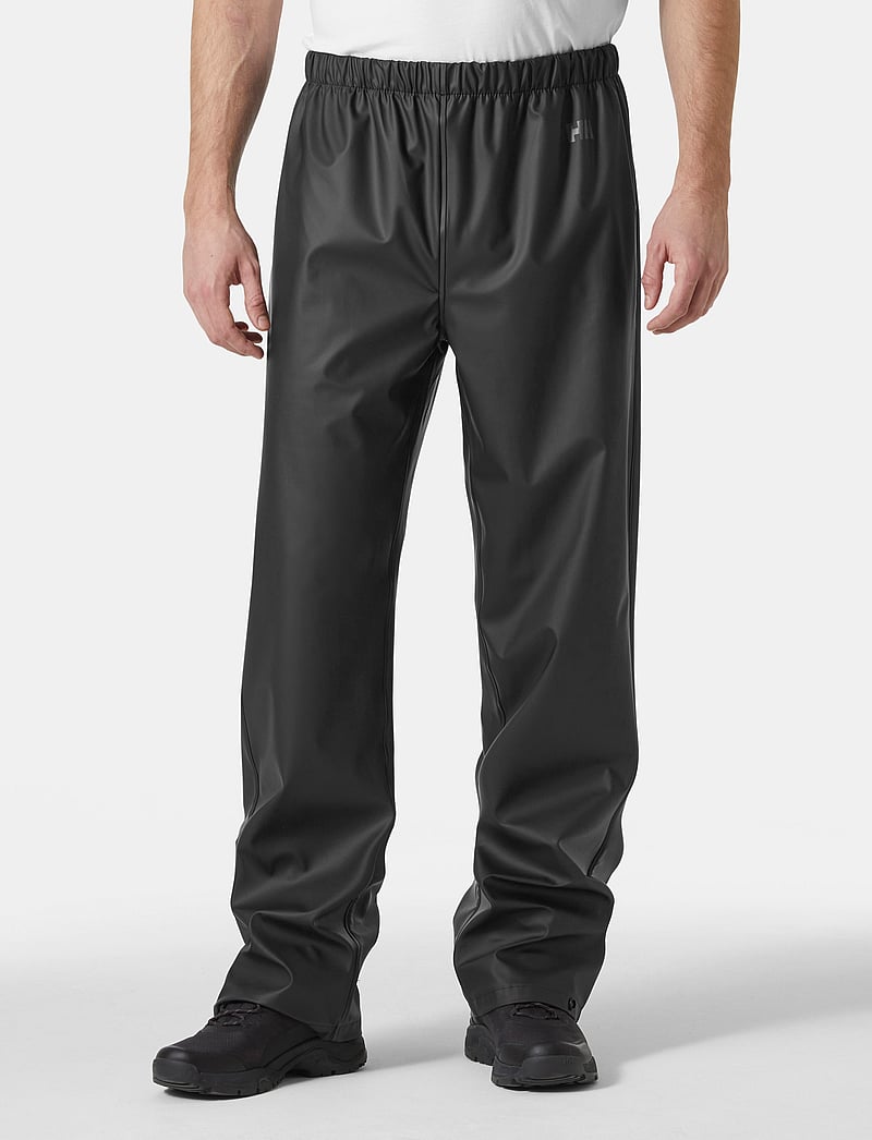 Helly Hansen - MOSS PANT - regnbyxor - black - 0