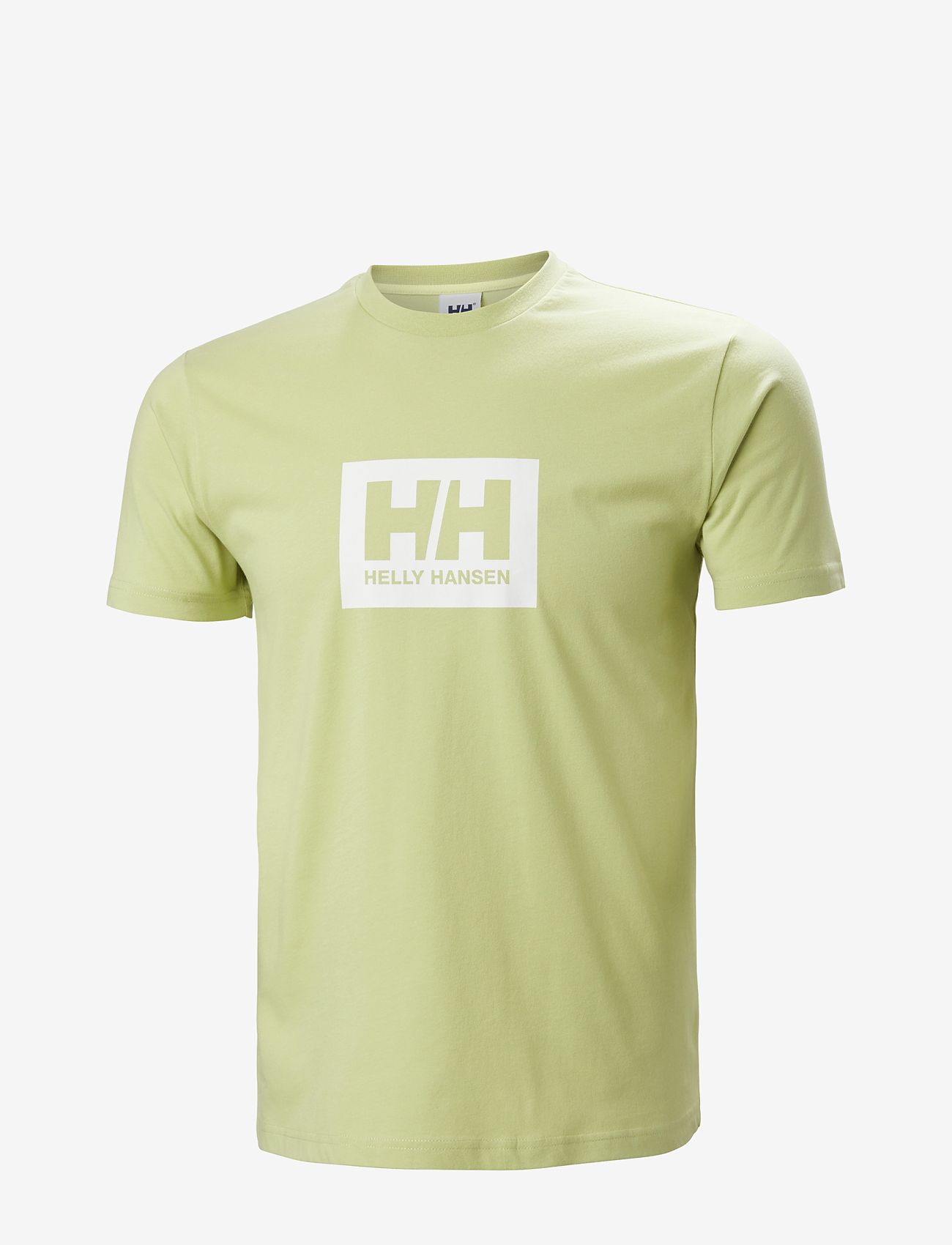 Helly Hansen - HH BOX T - short-sleeved t-shirts - iced matcha - 0