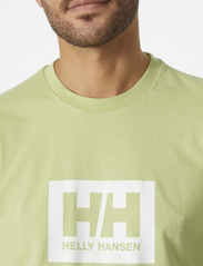 Helly Hansen - HH BOX T - short-sleeved t-shirts - iced matcha - 4